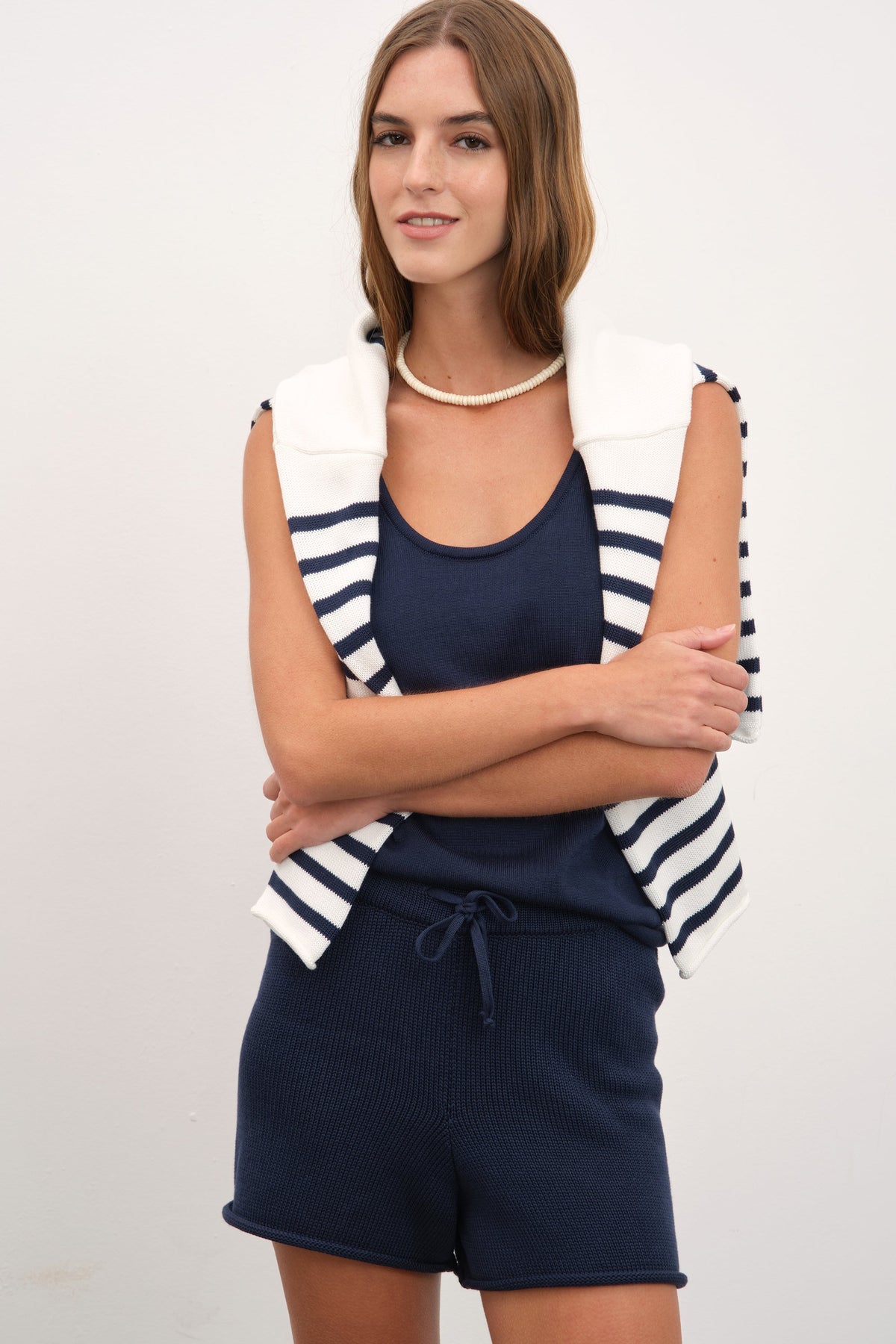 Cotton Modal Knit Shorts