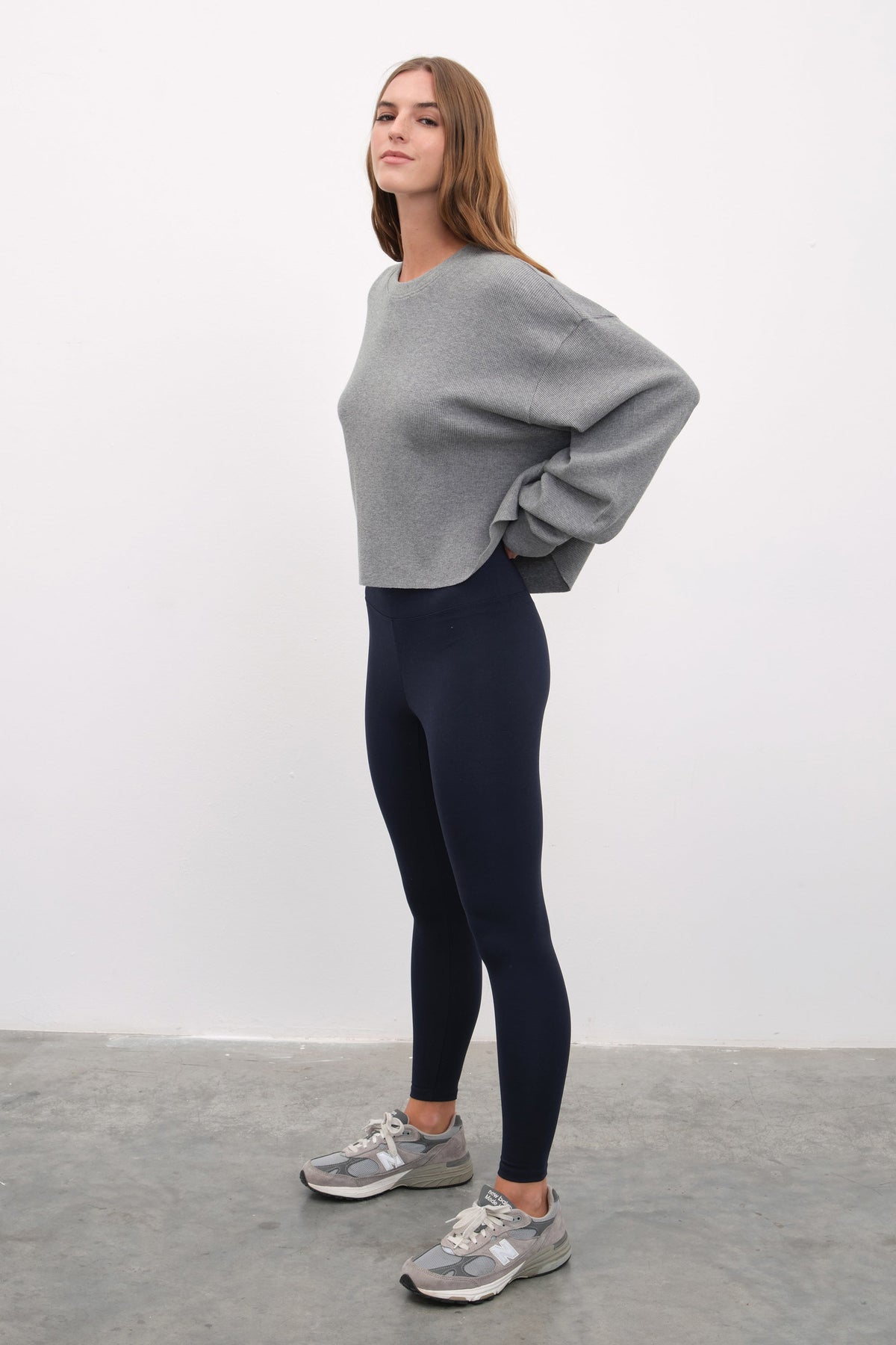 Athletics Leggings in Pima Cotton/Modal Blend