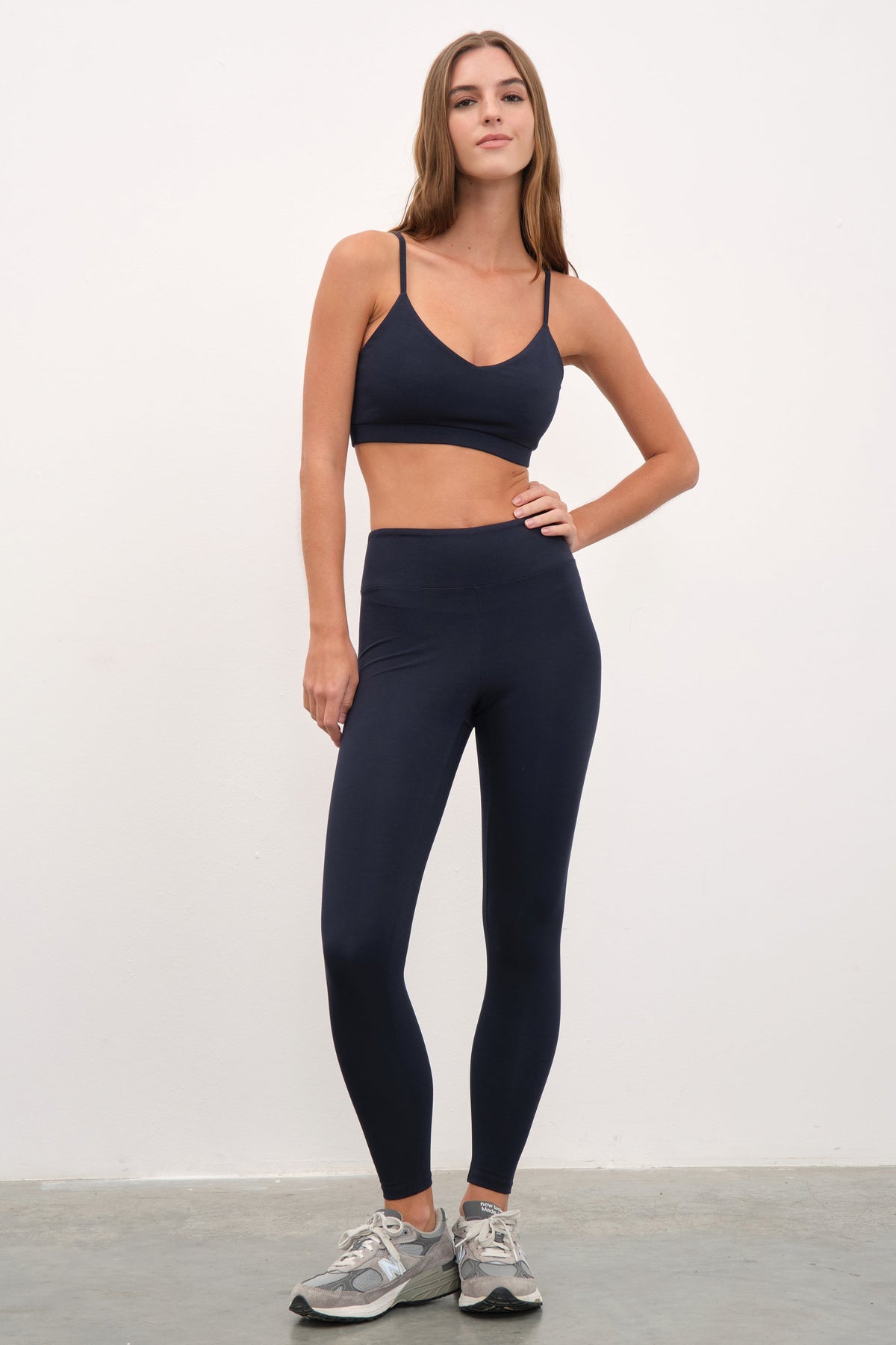 Athletics Leggings in Pima Cotton/Modal Blend
