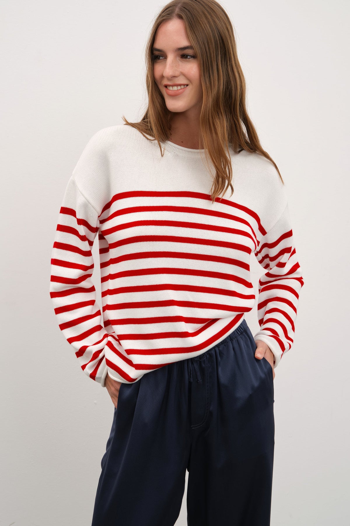 90's Sweater in Cotton Modal Blend