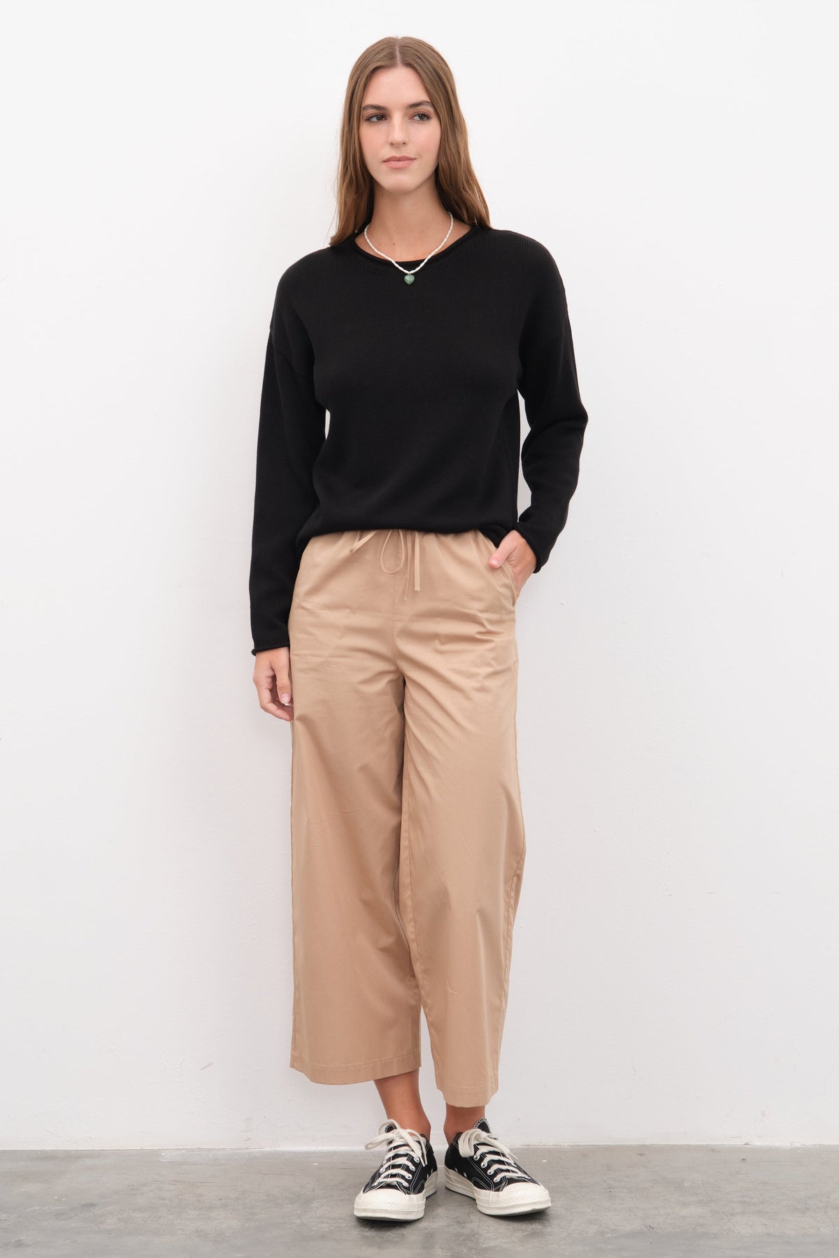 90's Sweater in Cotton Modal Blend
