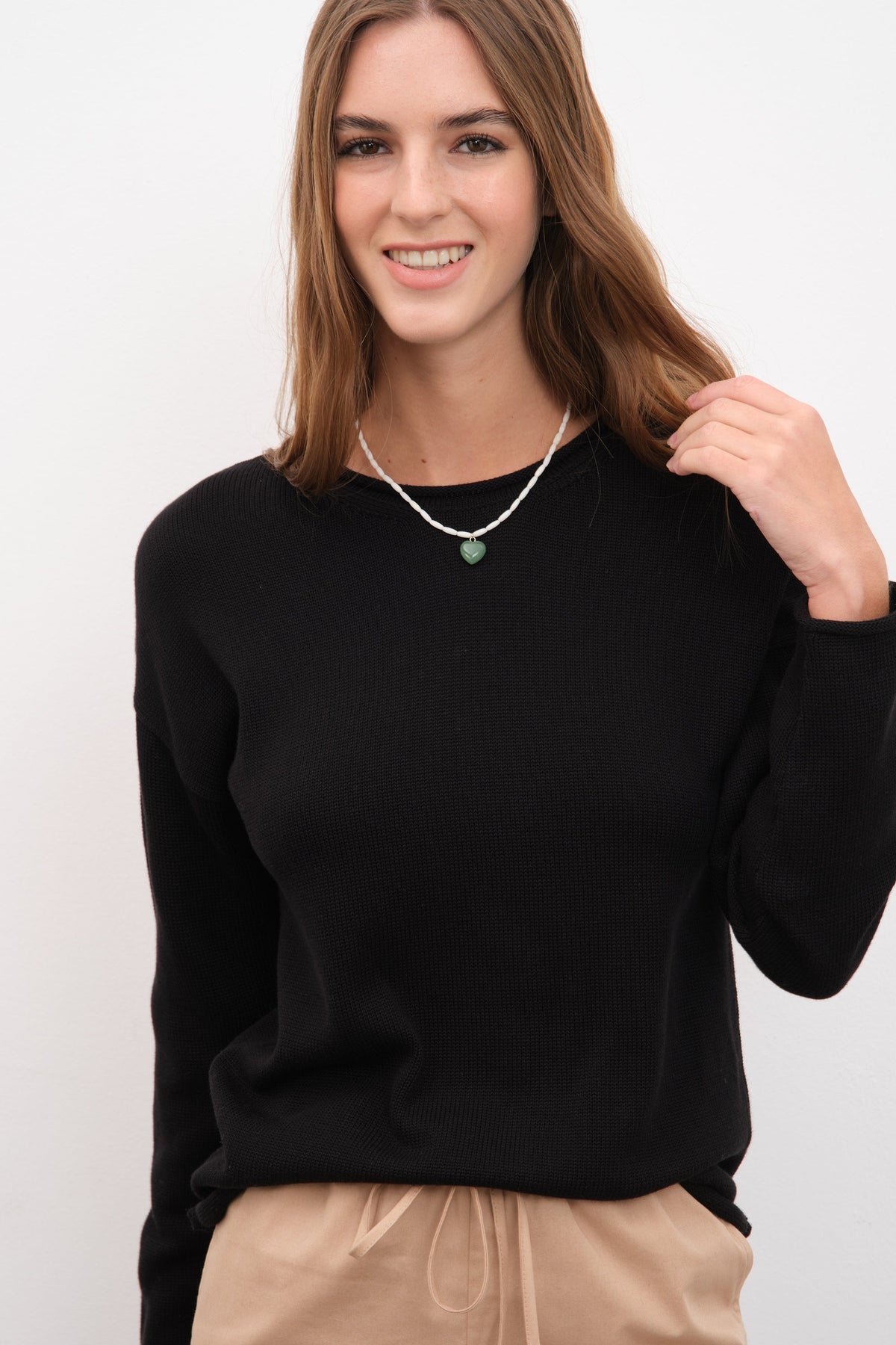 90's Sweater in Cotton Modal Blend