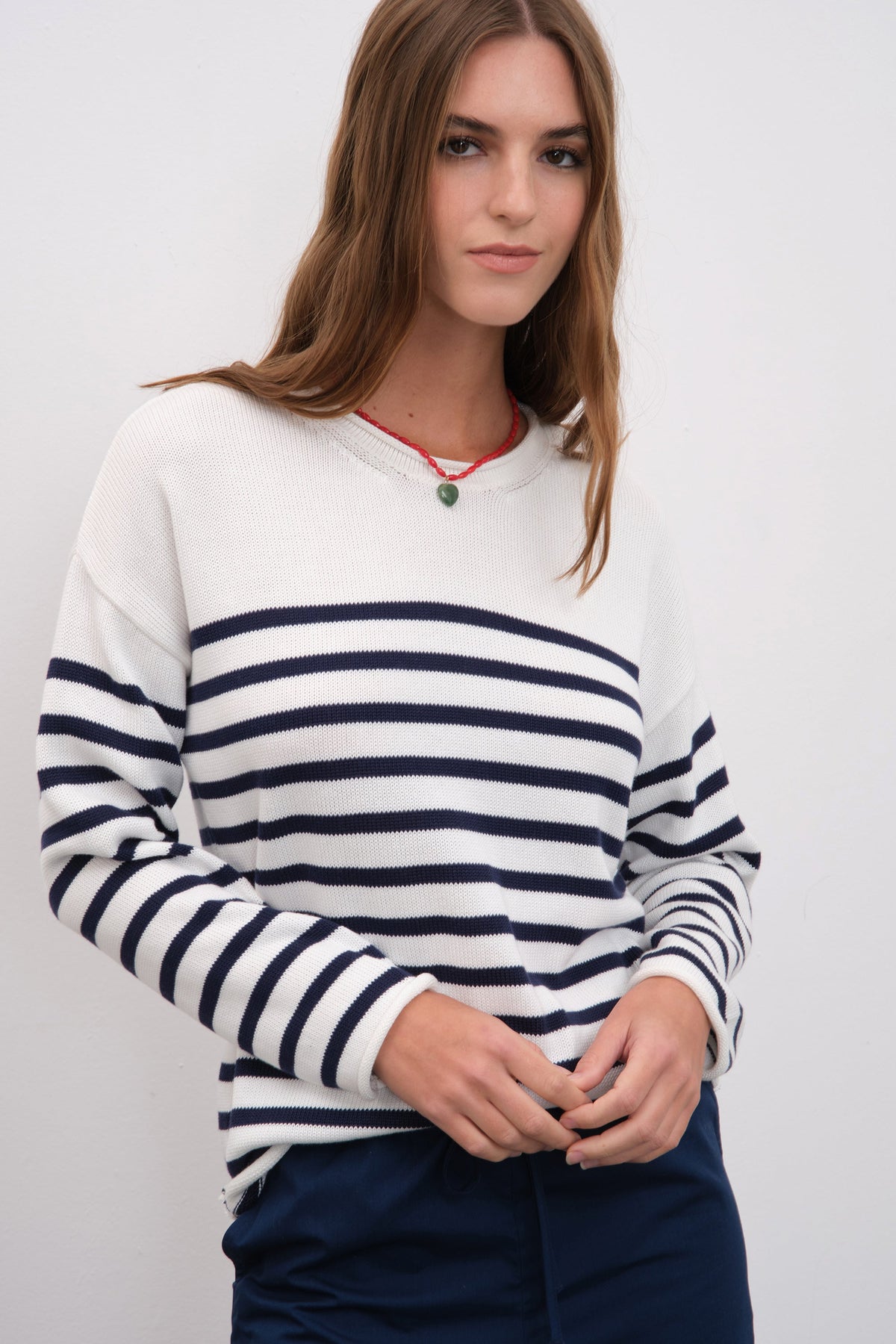 90's Sweater in Cotton Modal Blend