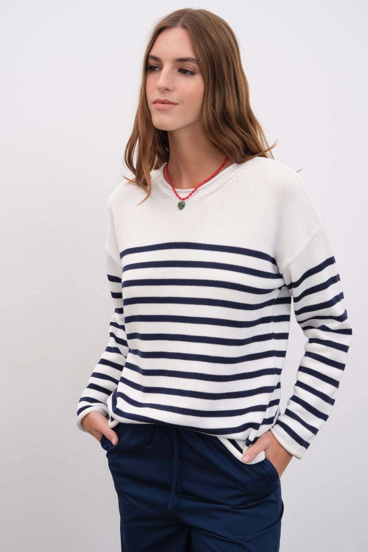 90's Sweater in Cotton Modal Blend