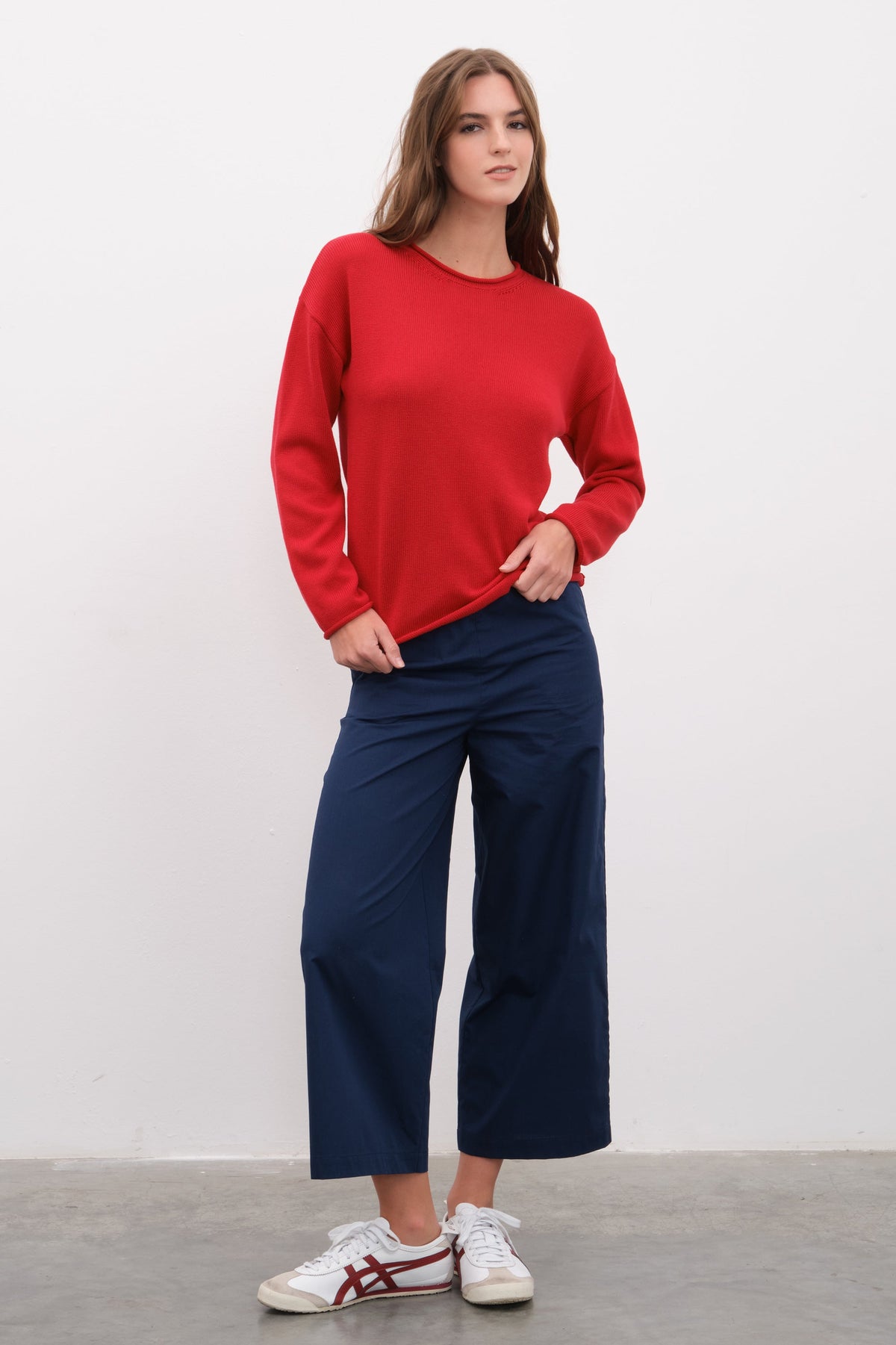 90's Sweater in Cotton Modal Blend