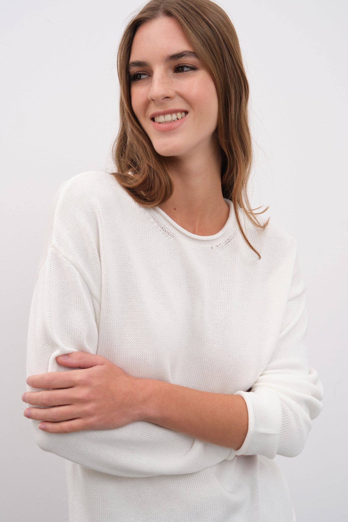 90's Sweater in Cotton Modal Blend
