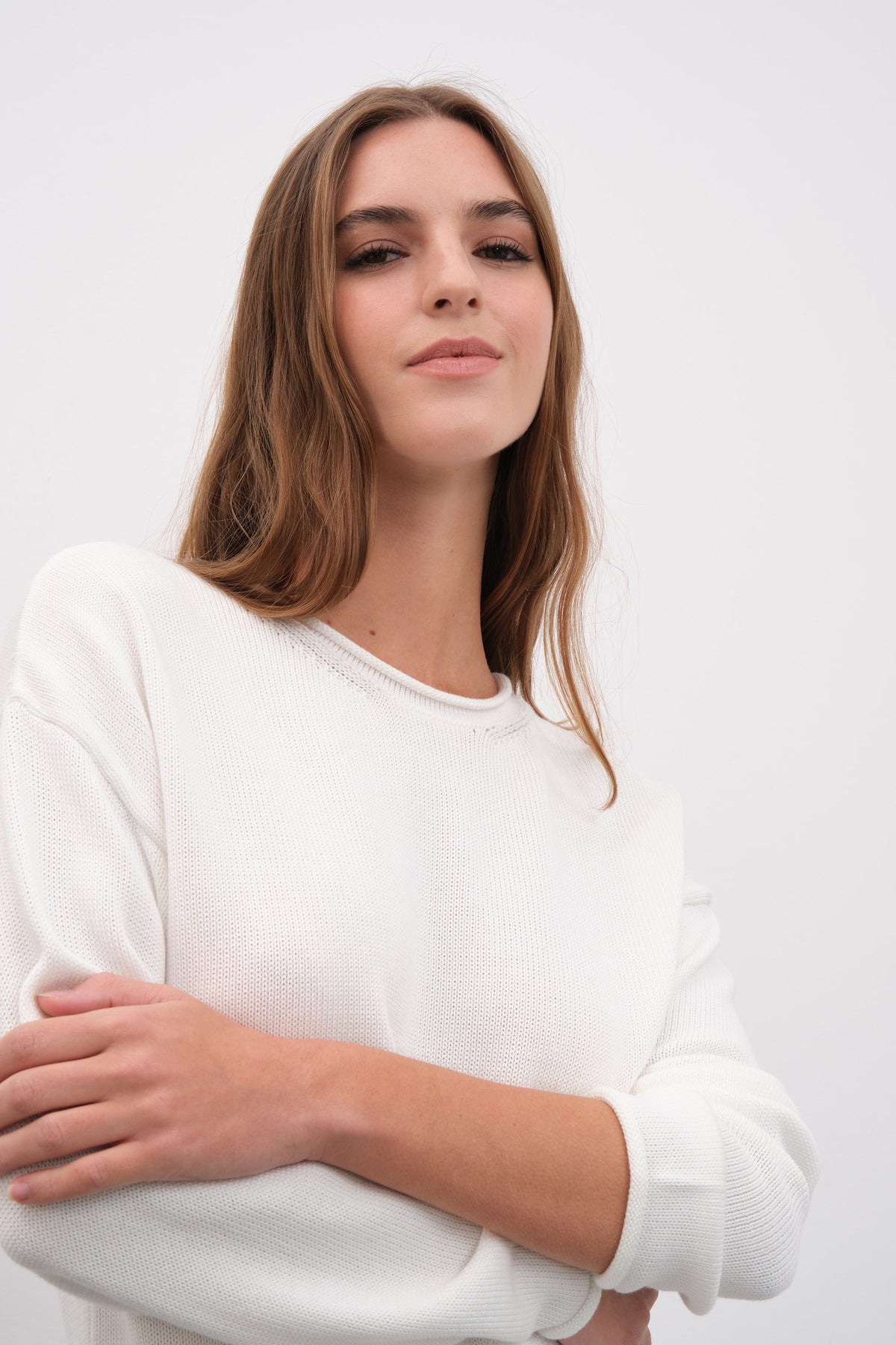 90's Sweater in Cotton Modal Blend