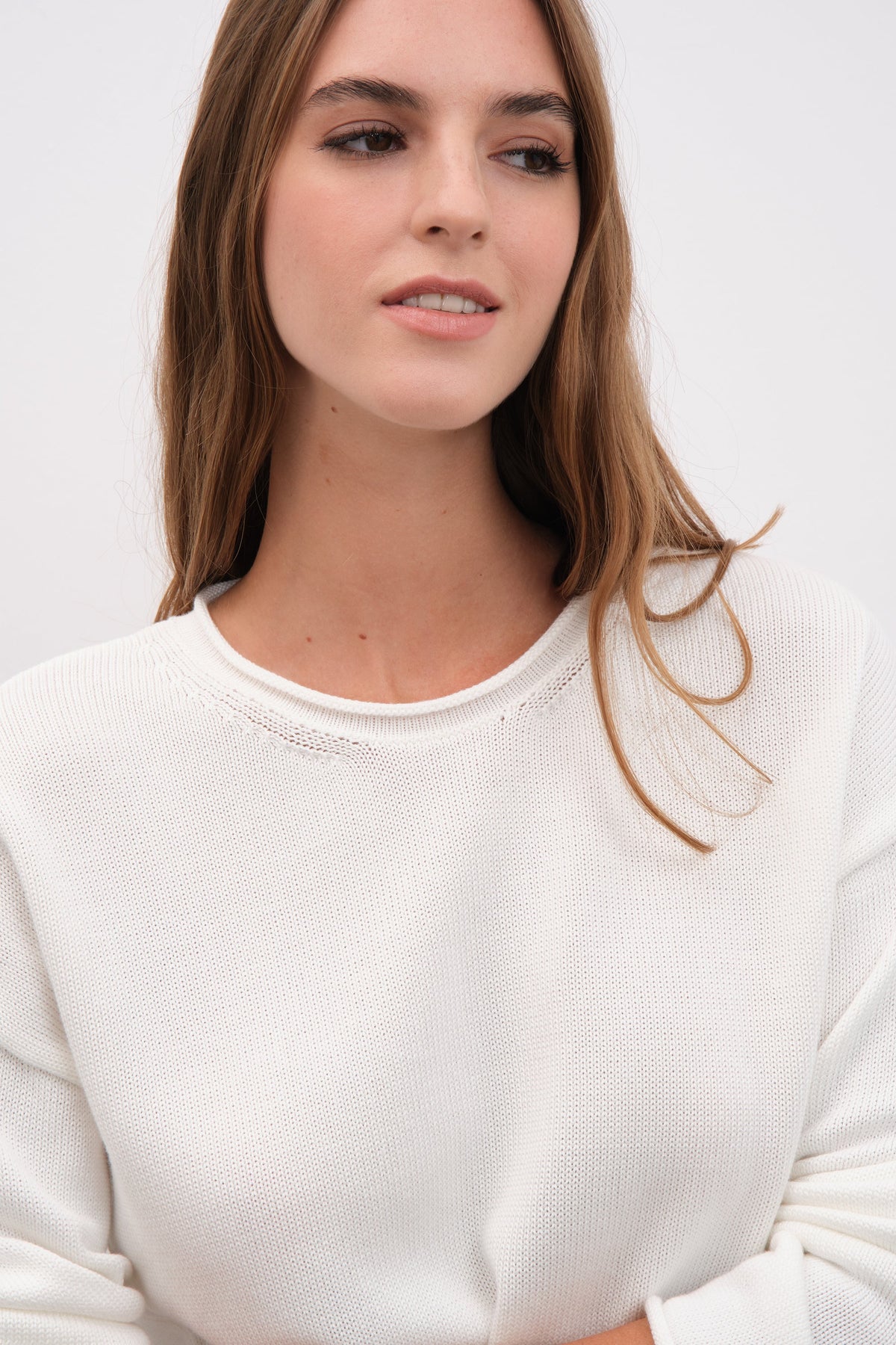 90's Sweater in Cotton Modal Blend