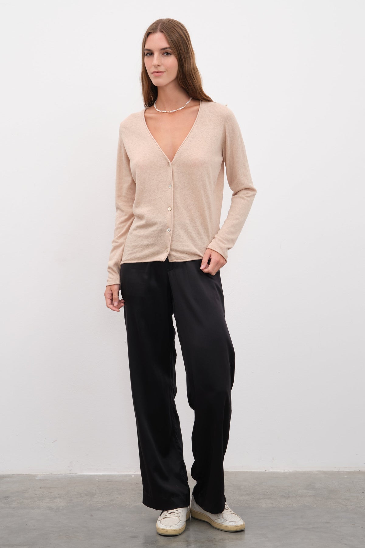 Lightweight Cotton Linen Cardigan