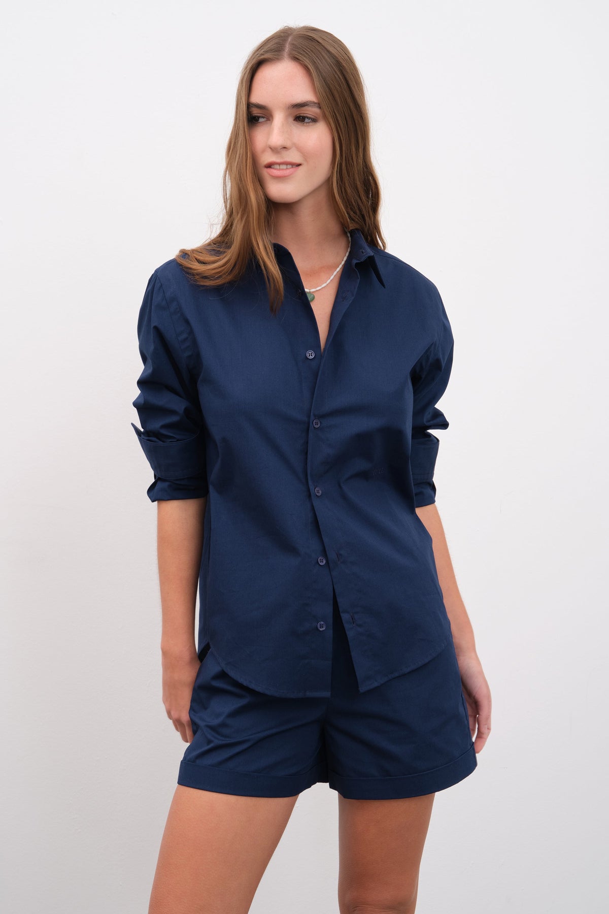 Pull-On Poplin Short