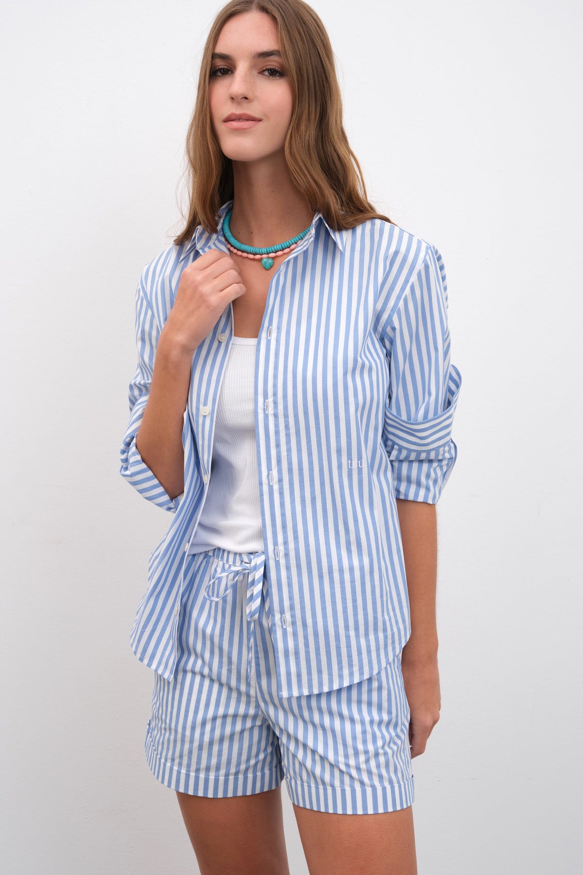 Pull-On Poplin Short