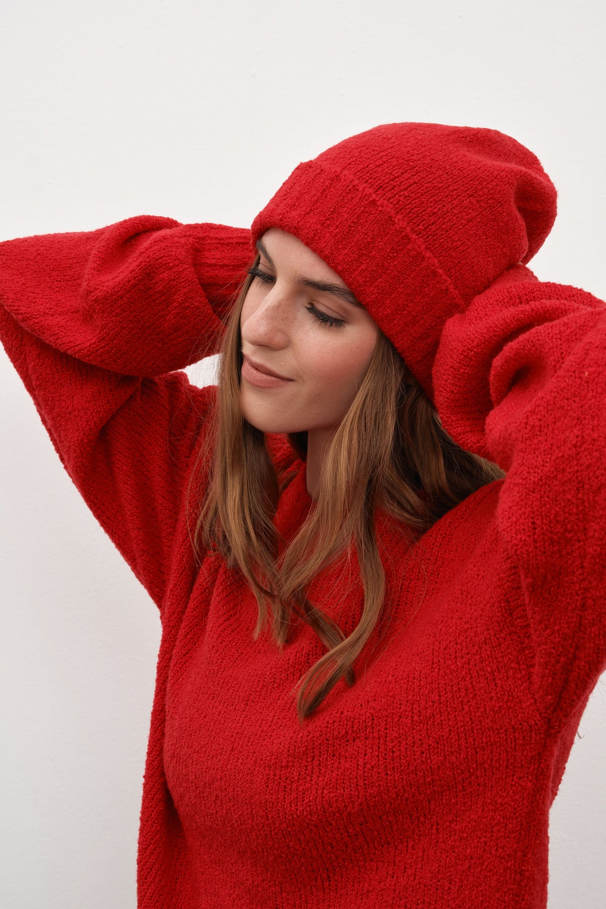 Teddy Merino Beanie