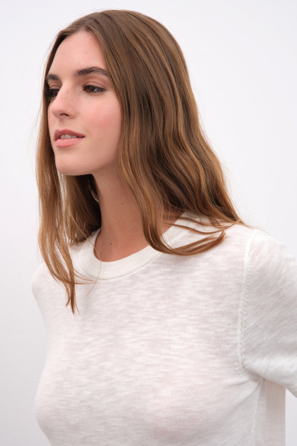 Unisex Knit T-shirt in Slub Cotton