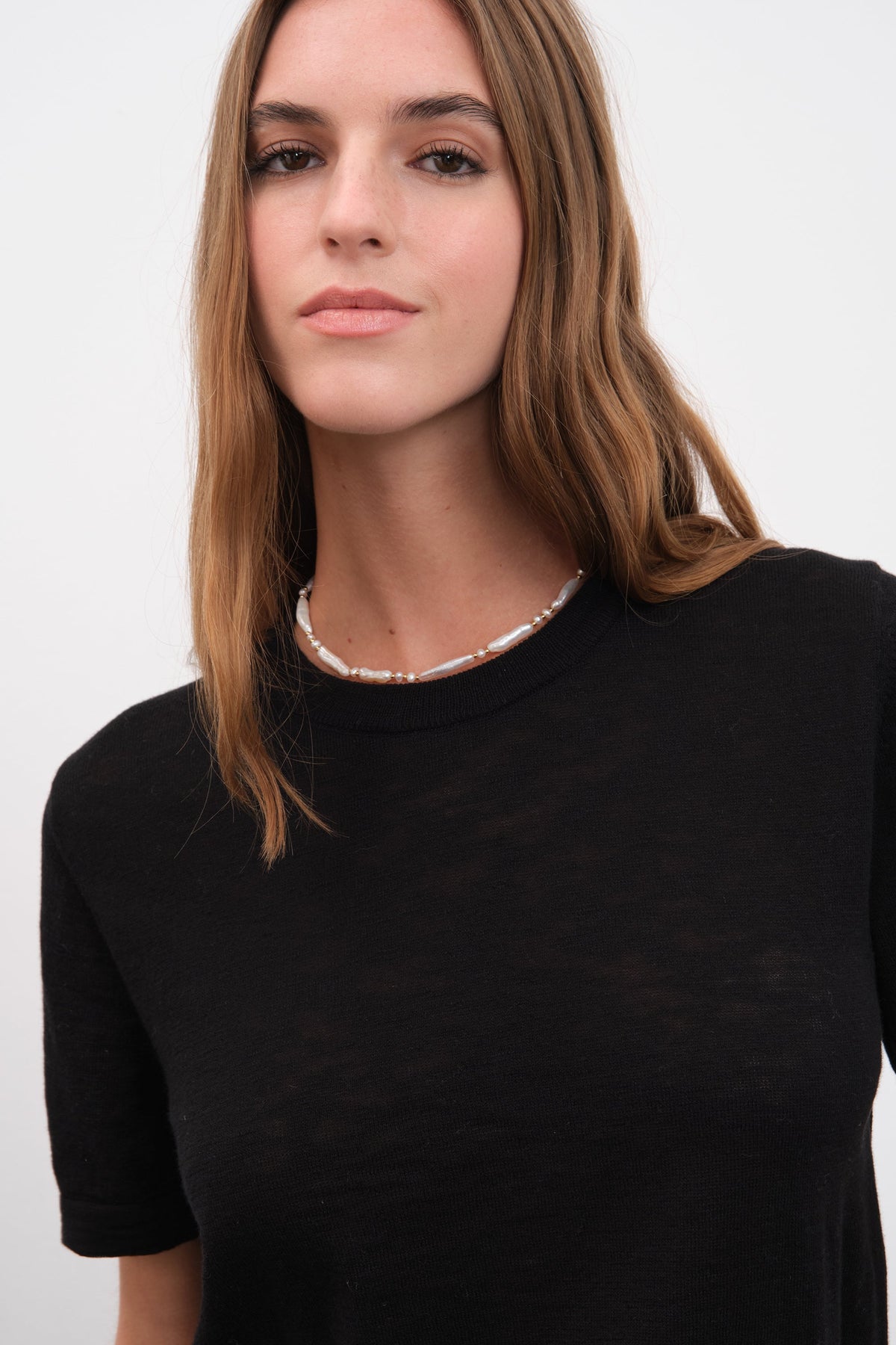 Unisex Knit T-shirt in Slub Cotton