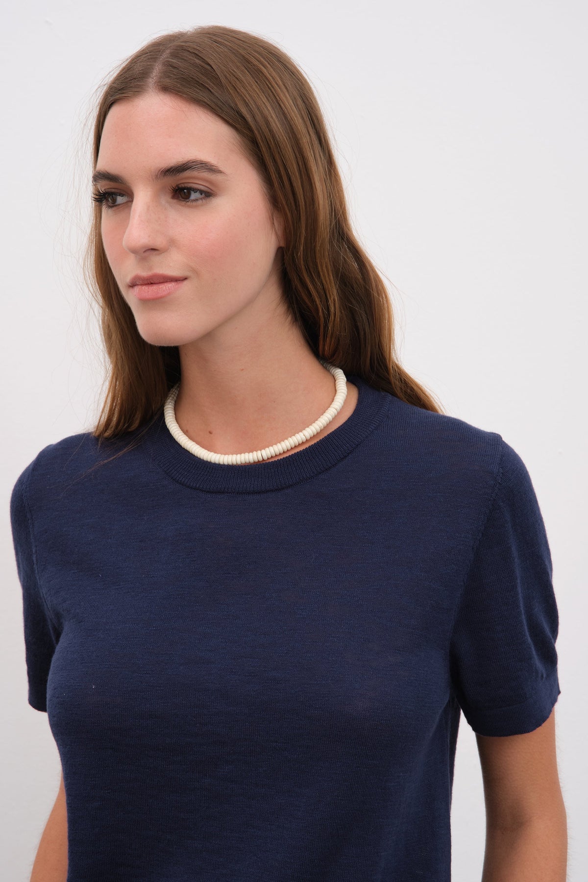 Unisex Knit T-shirt in Slub Cotton