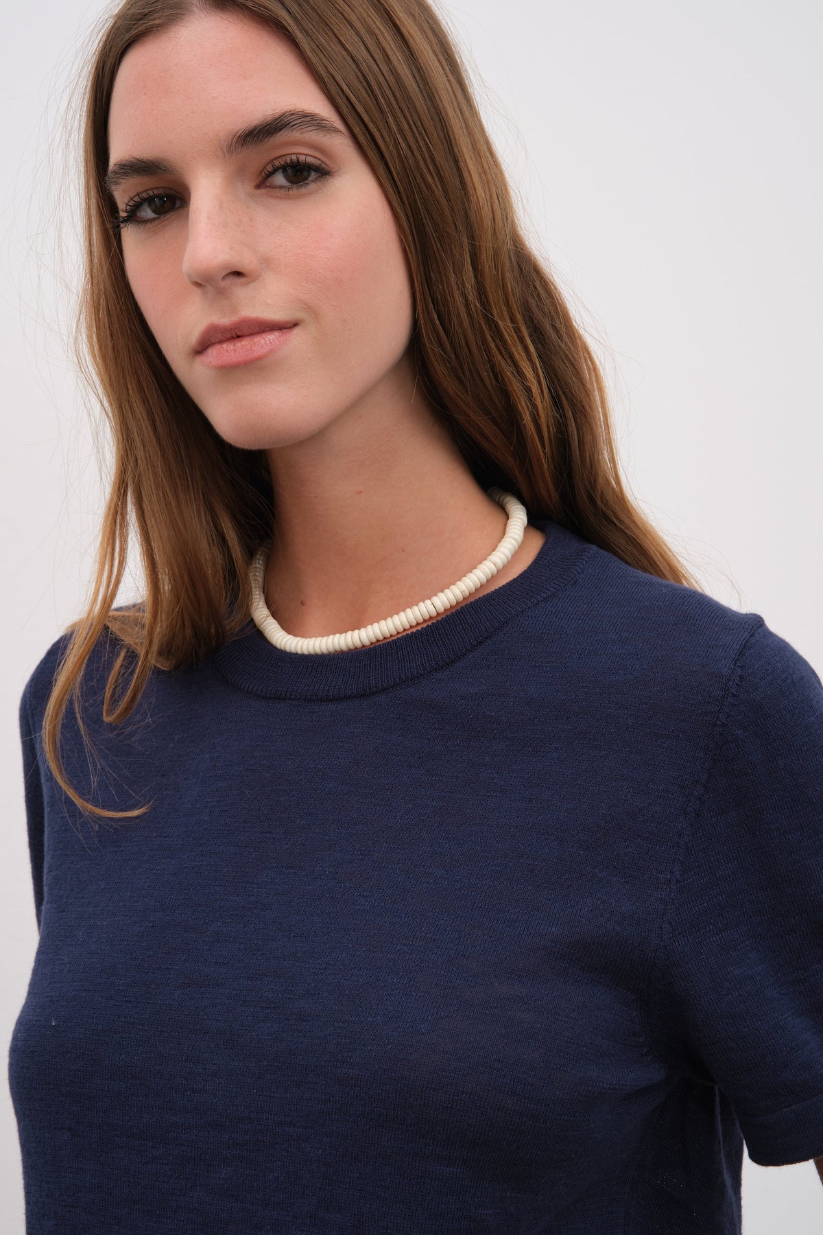 Unisex Knit T-shirt in Slub Cotton