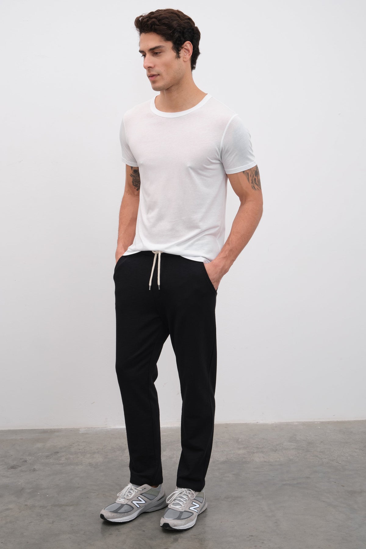 Slub Cotton Sweatpants