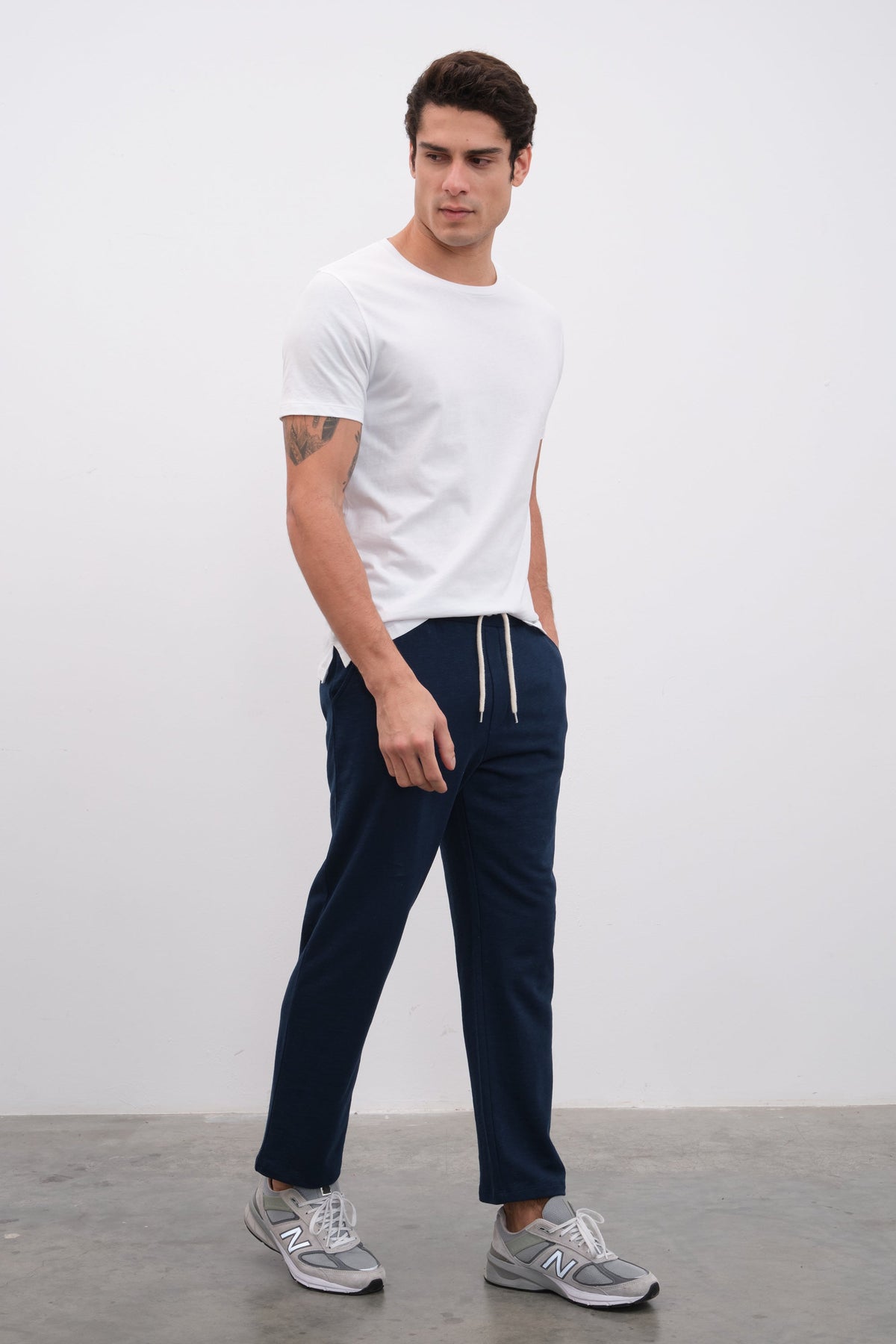 Slub Cotton Sweatpants