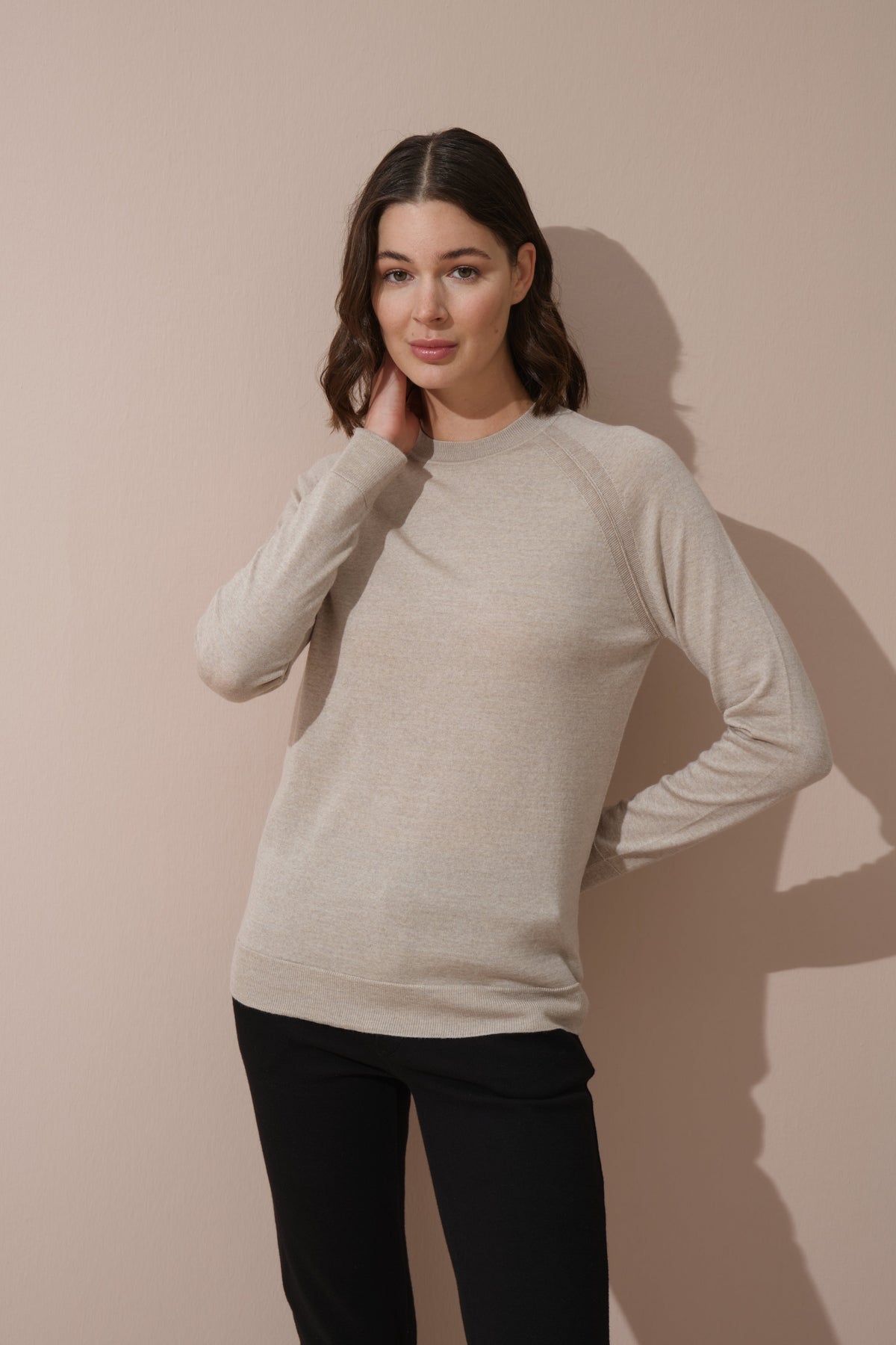 Lightweight Cashmere Merino Unisex Sweater