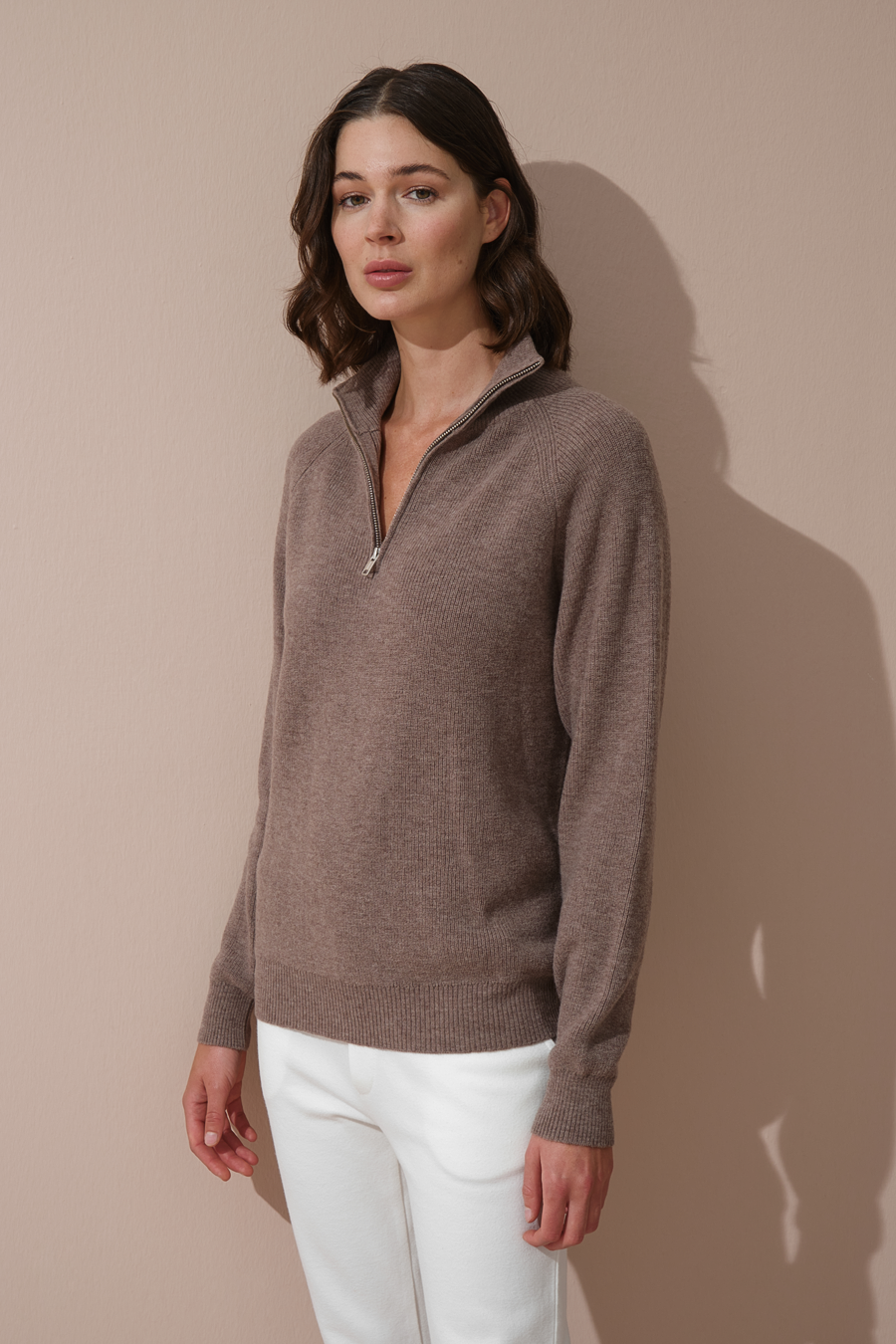 Half-Zipped Merino Unisex Sweater