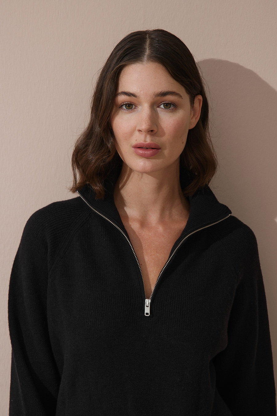 Half-Zipped Merino Unisex Sweater