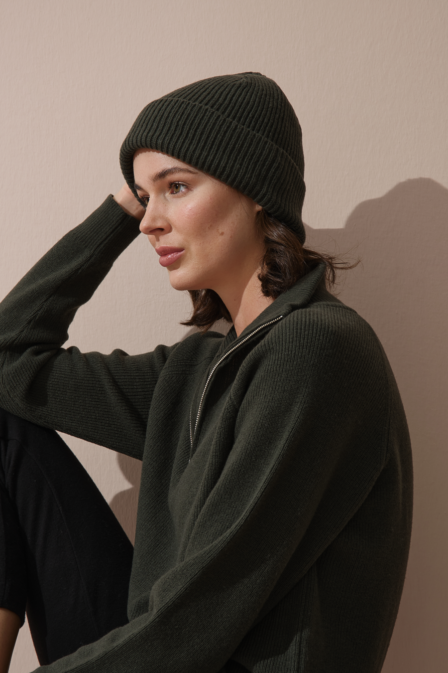 Half-Zipped Merino Unisex Sweater