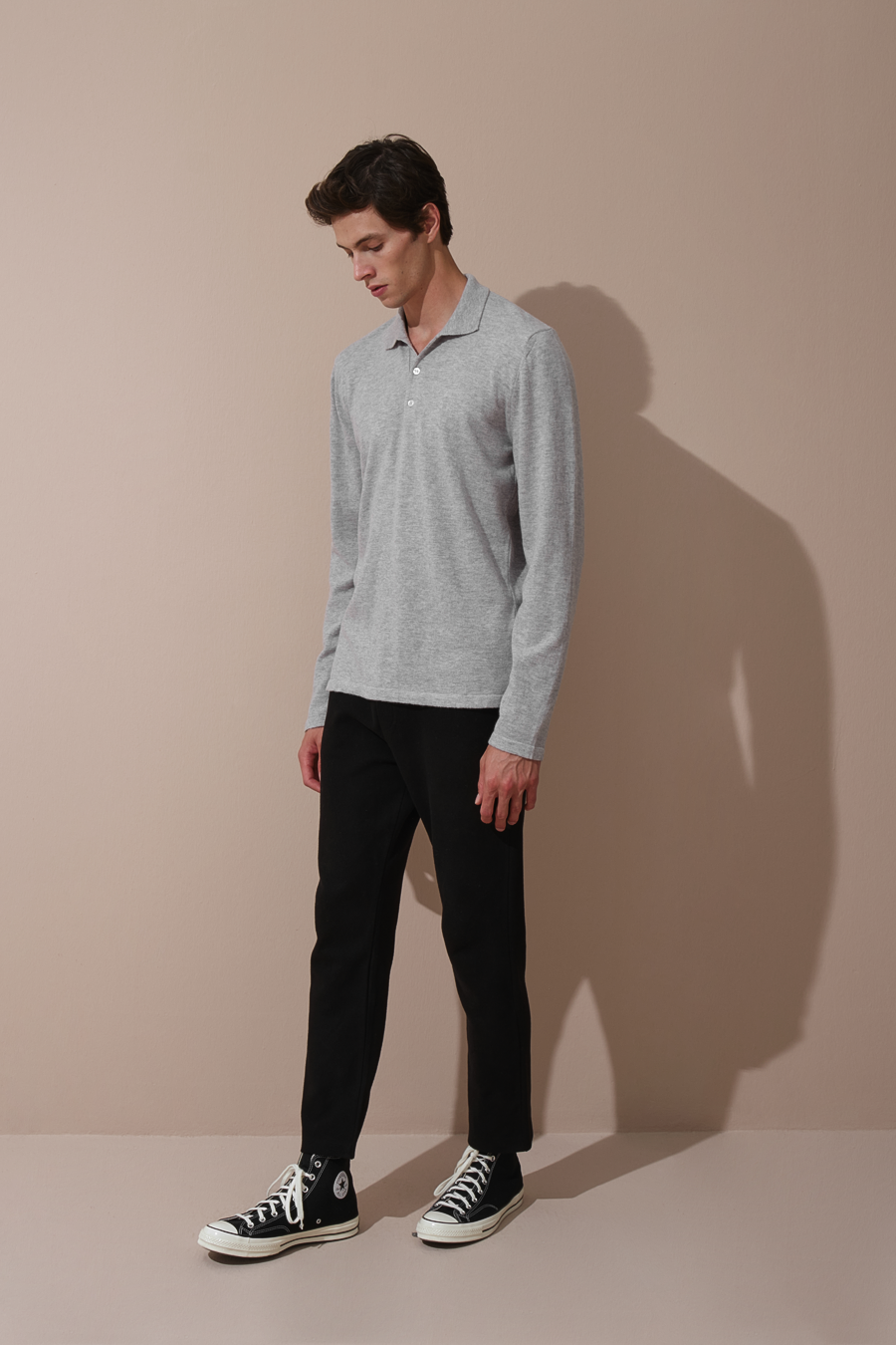 Polo Neck Merino Sweater