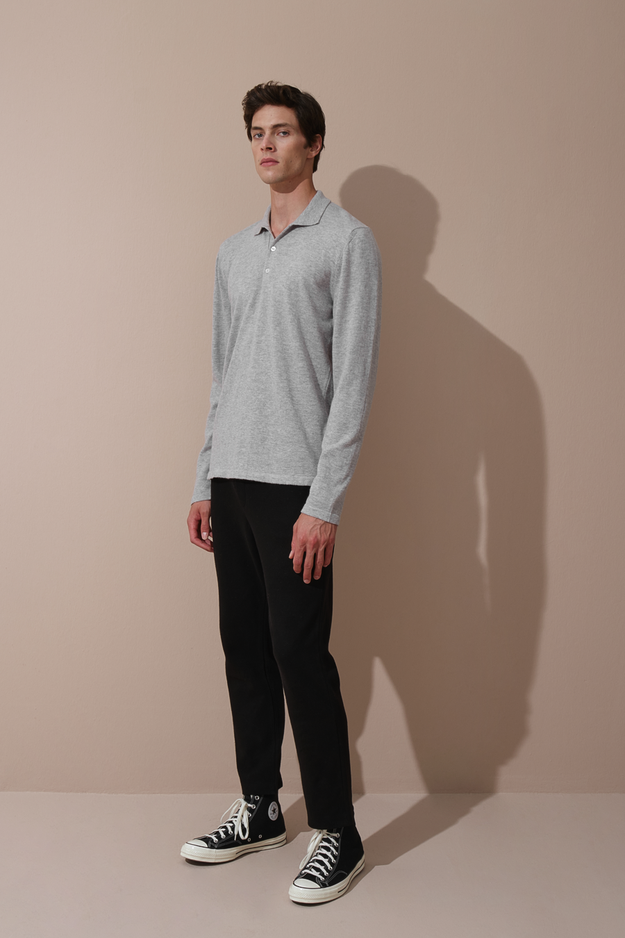 Polo Neck Merino Sweater