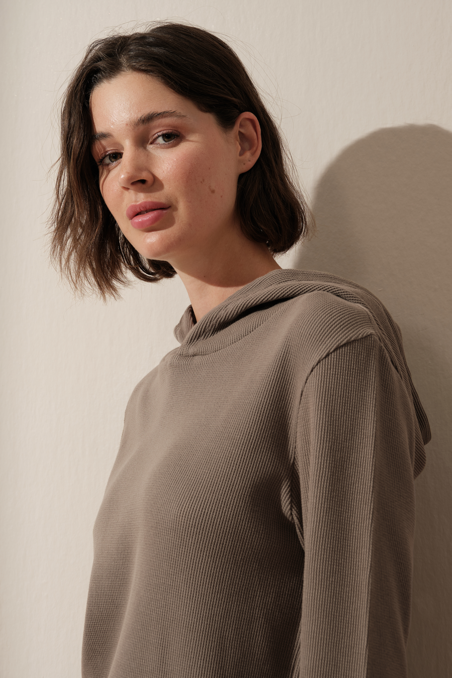 "All-American" Waffle Cotton Unisex Hoodie