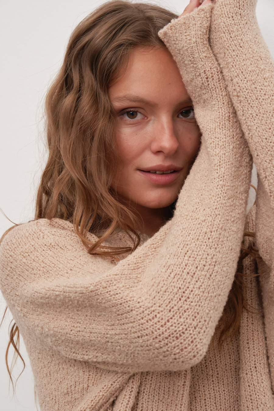 Merino Silk Teddy Sweater