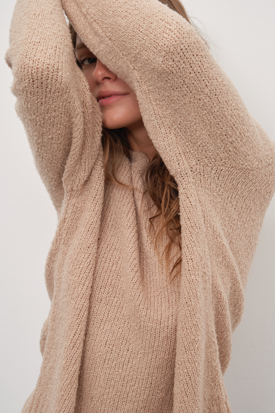 Merino Silk Teddy Sweater