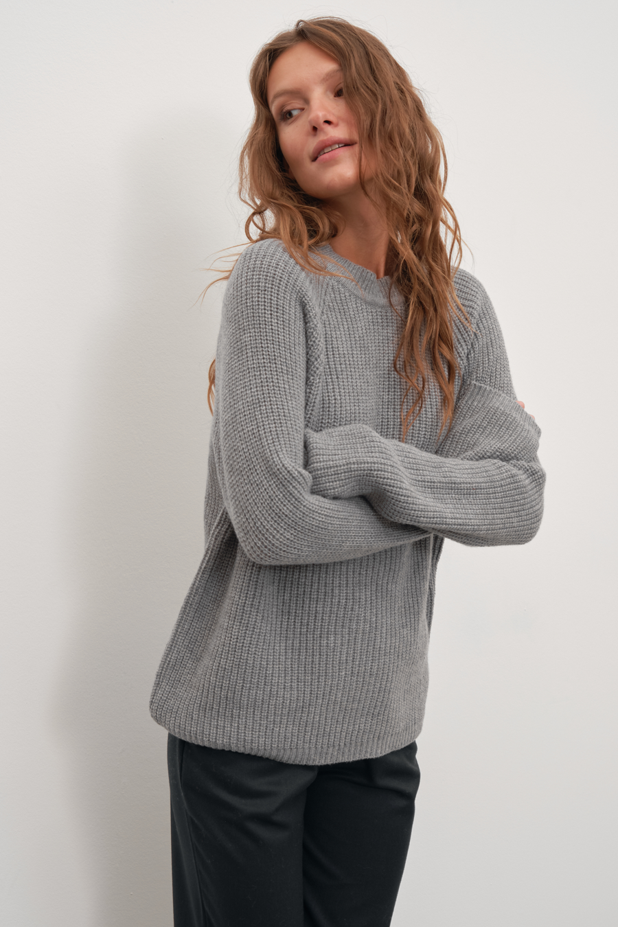 Fisherman Merino Wool Sweater