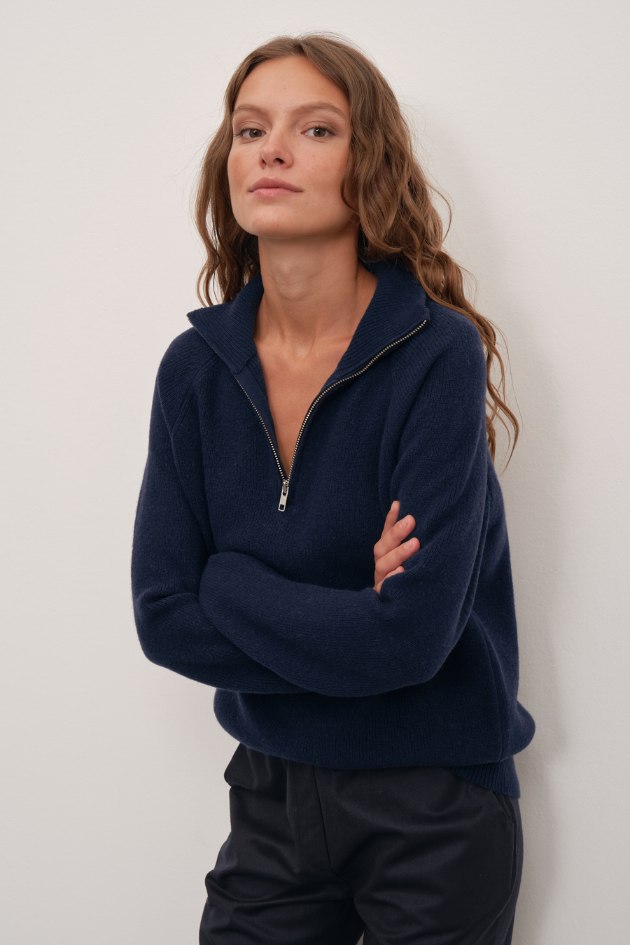 Half-Zipped Merino Unisex Sweater