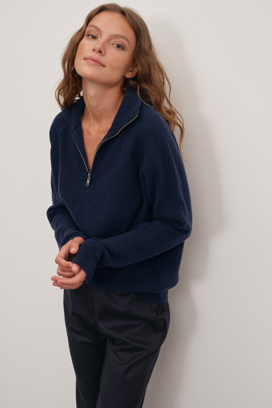 Half-Zipped Merino Unisex Sweater