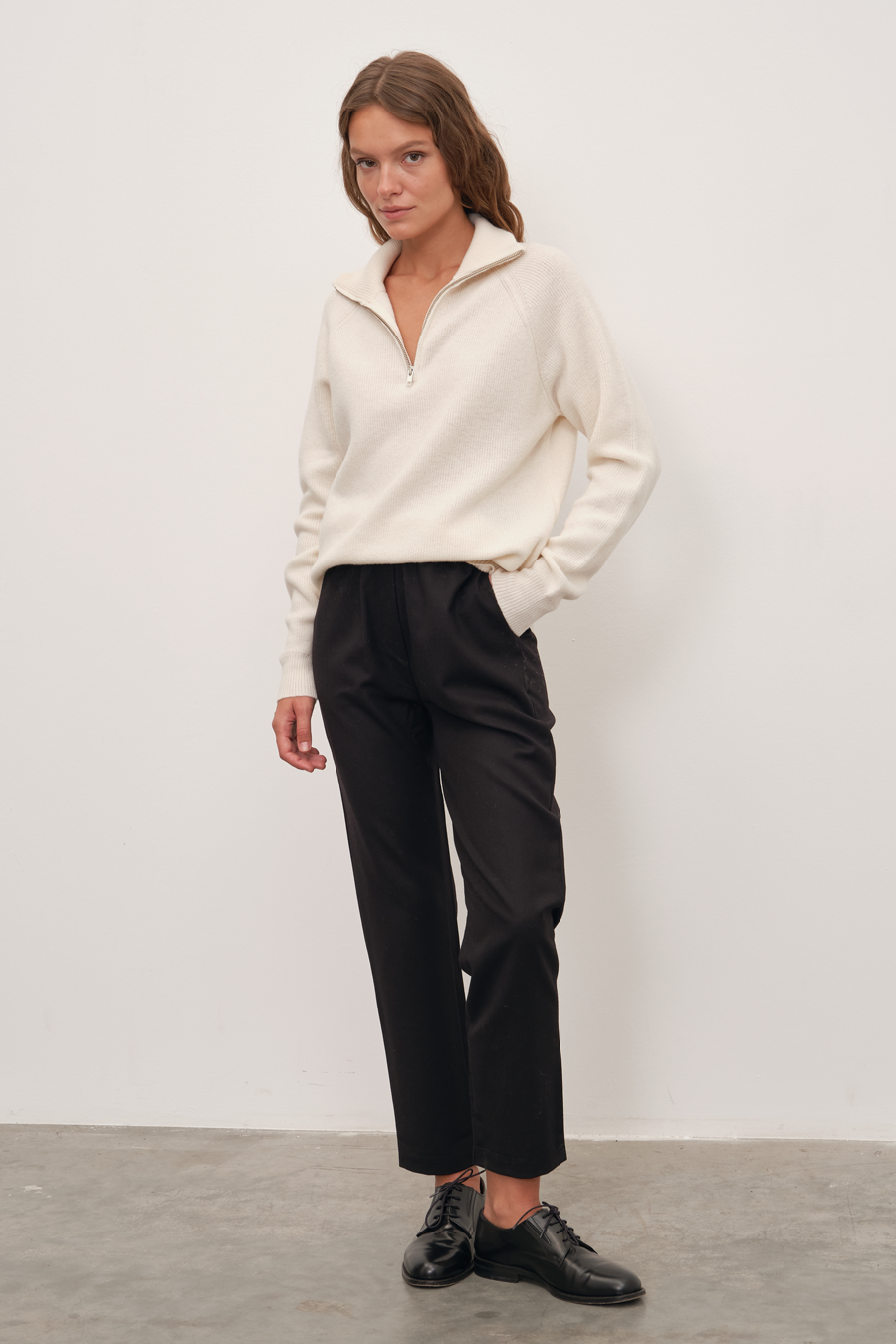 Half-Zipped Merino Unisex Sweater