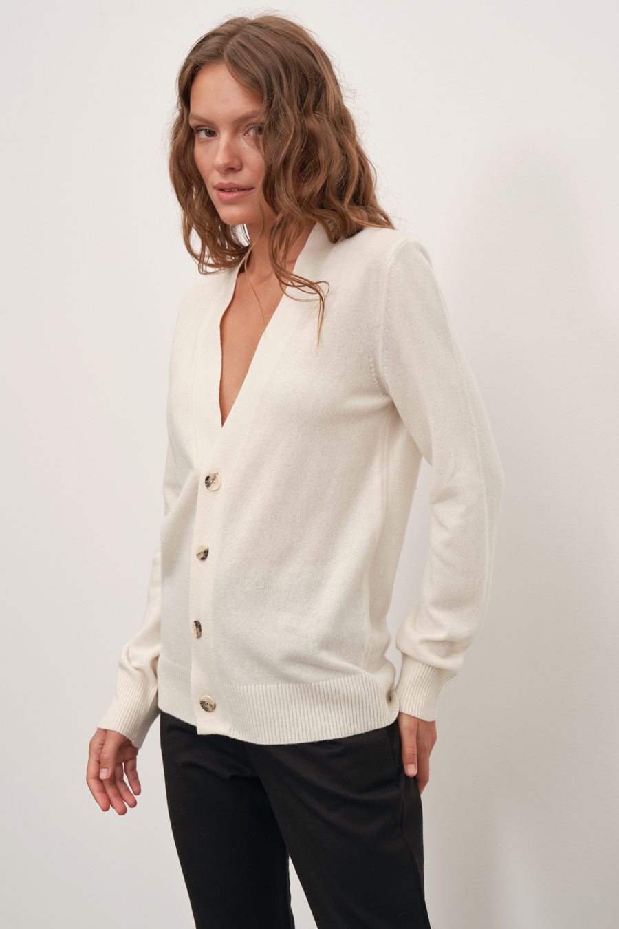 Unisex Cashmere Merino Cardigan