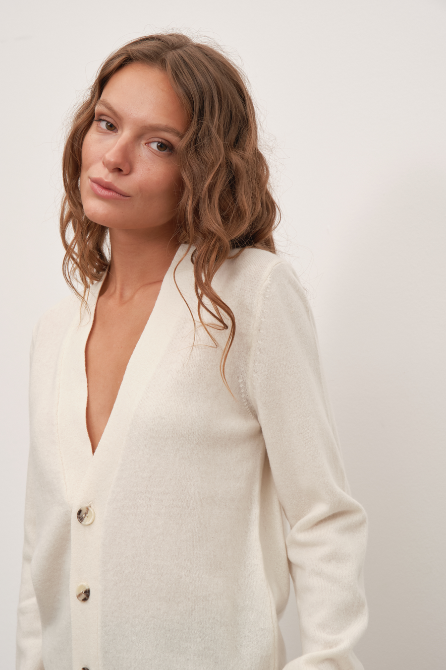 Unisex Cashmere Merino Cardigan