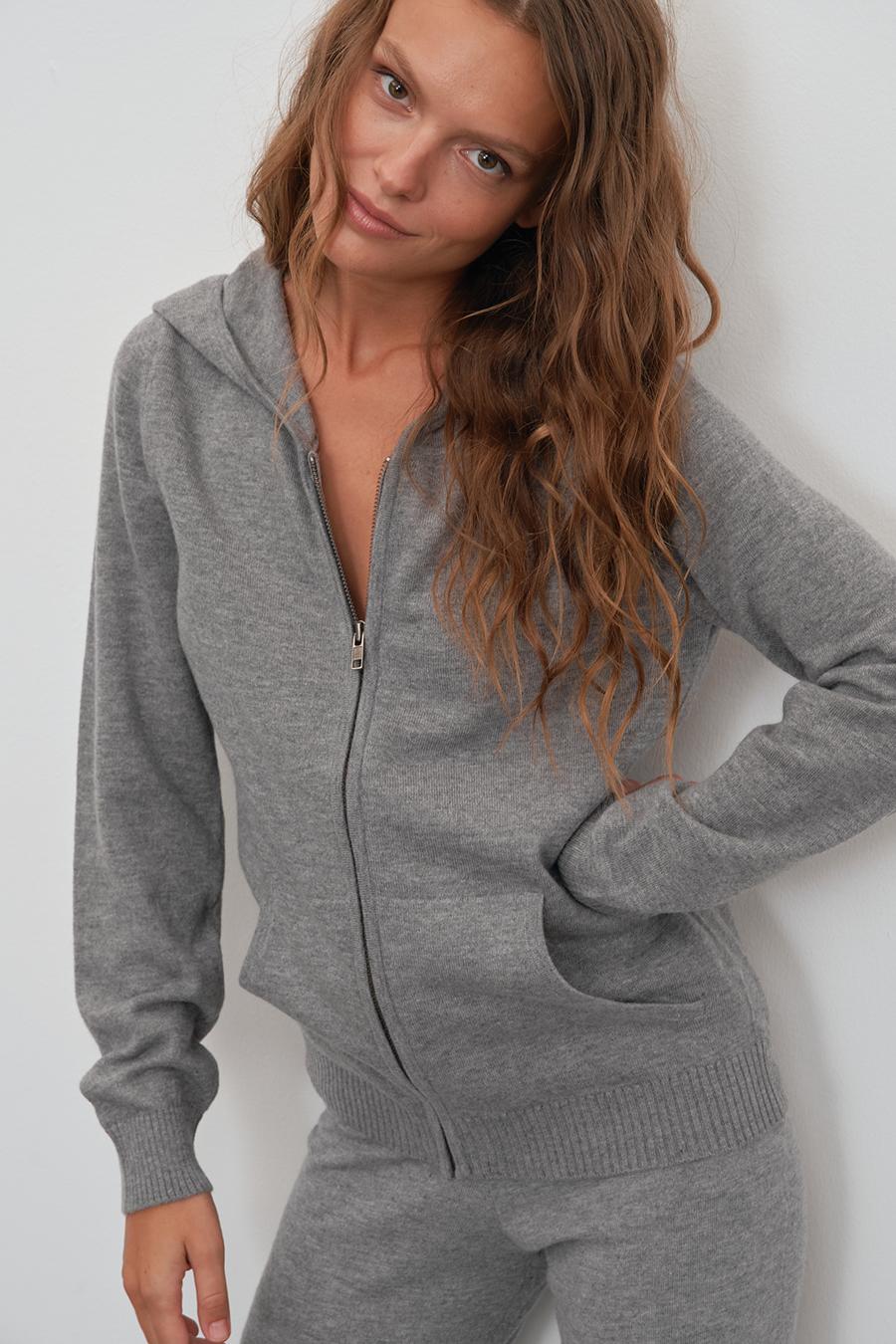Unisex Zipped Merino Hoodie