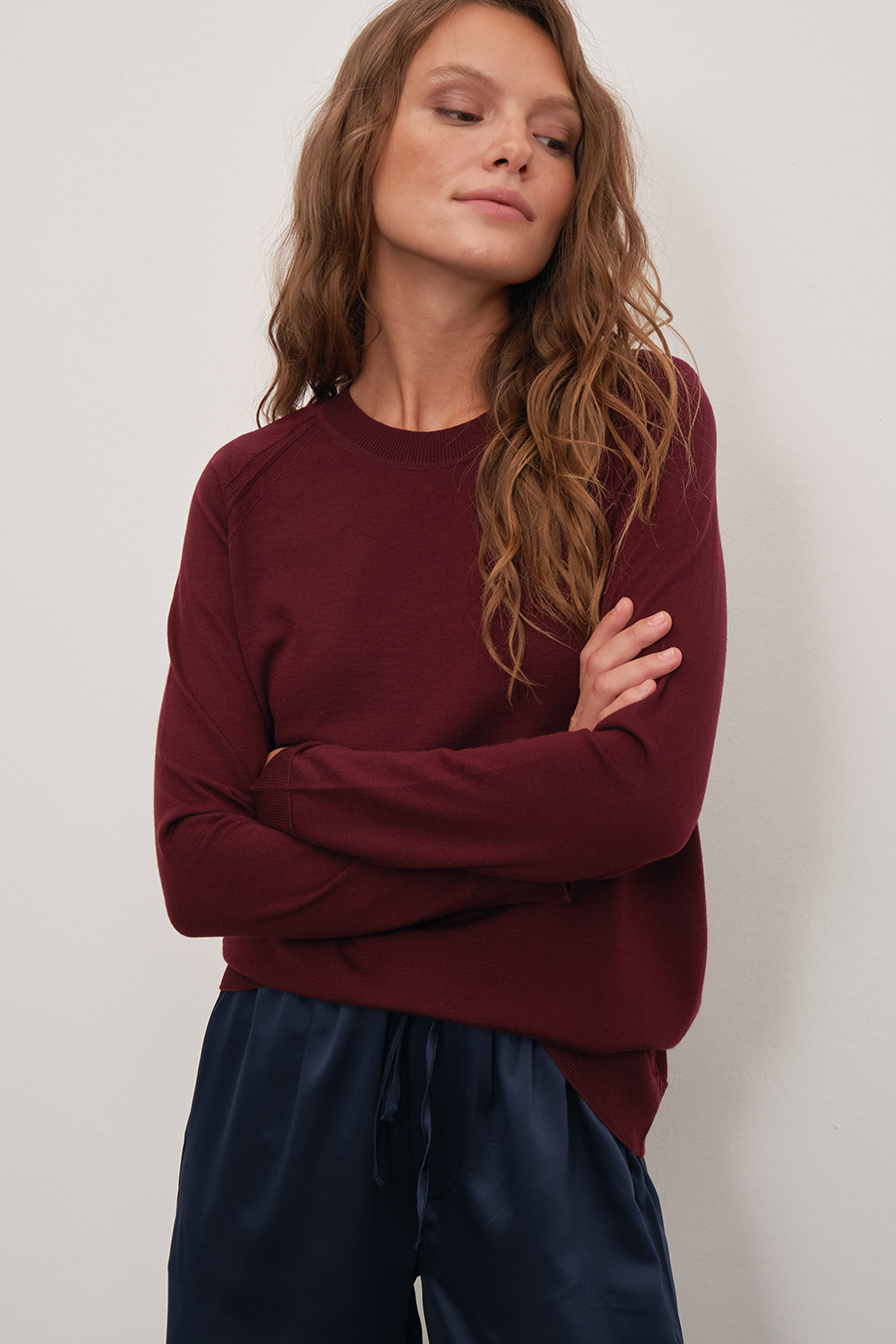 Lightweight Cashmere Merino Unisex Sweater