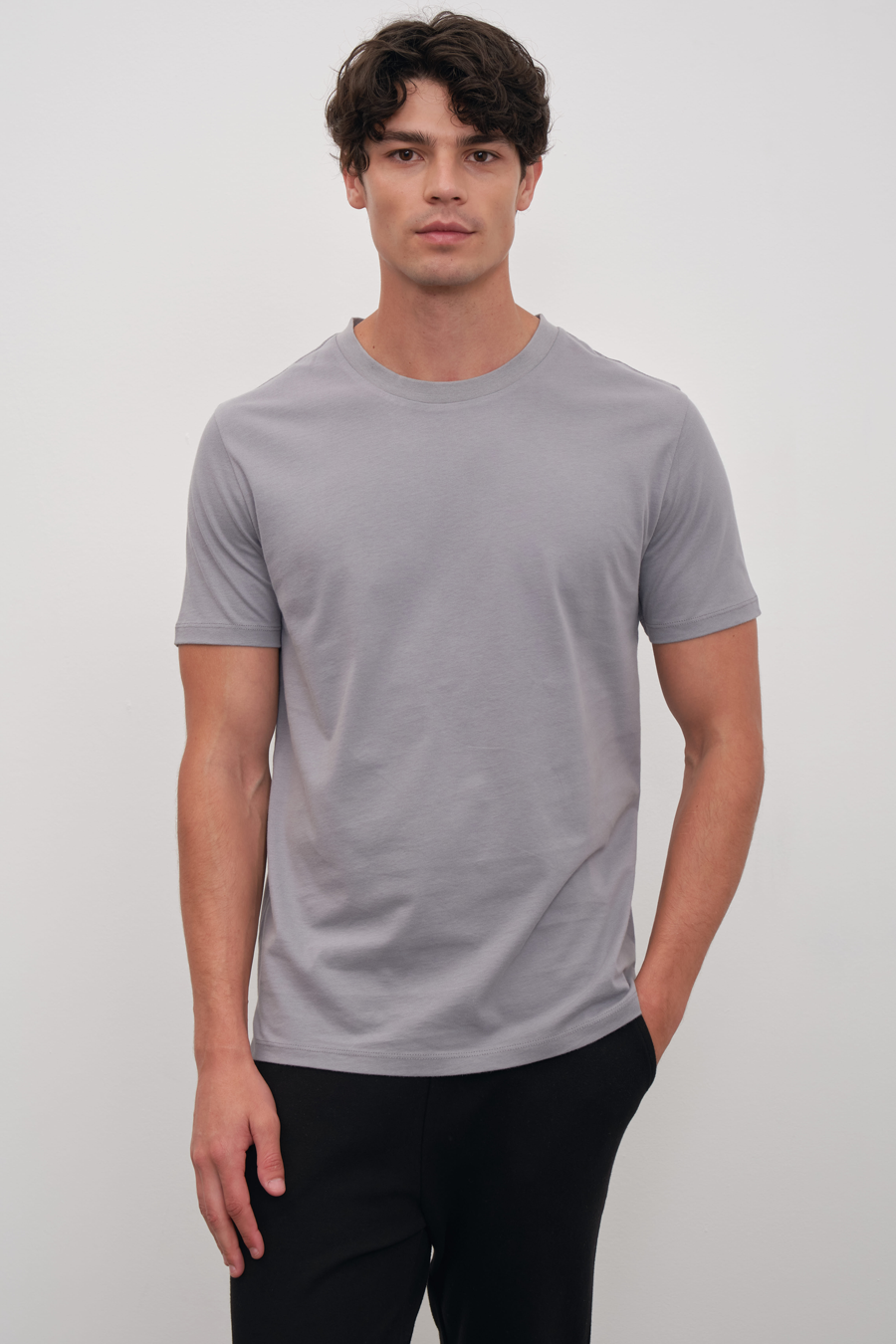 Unisex Midweight Brushed Cotton T-shirt