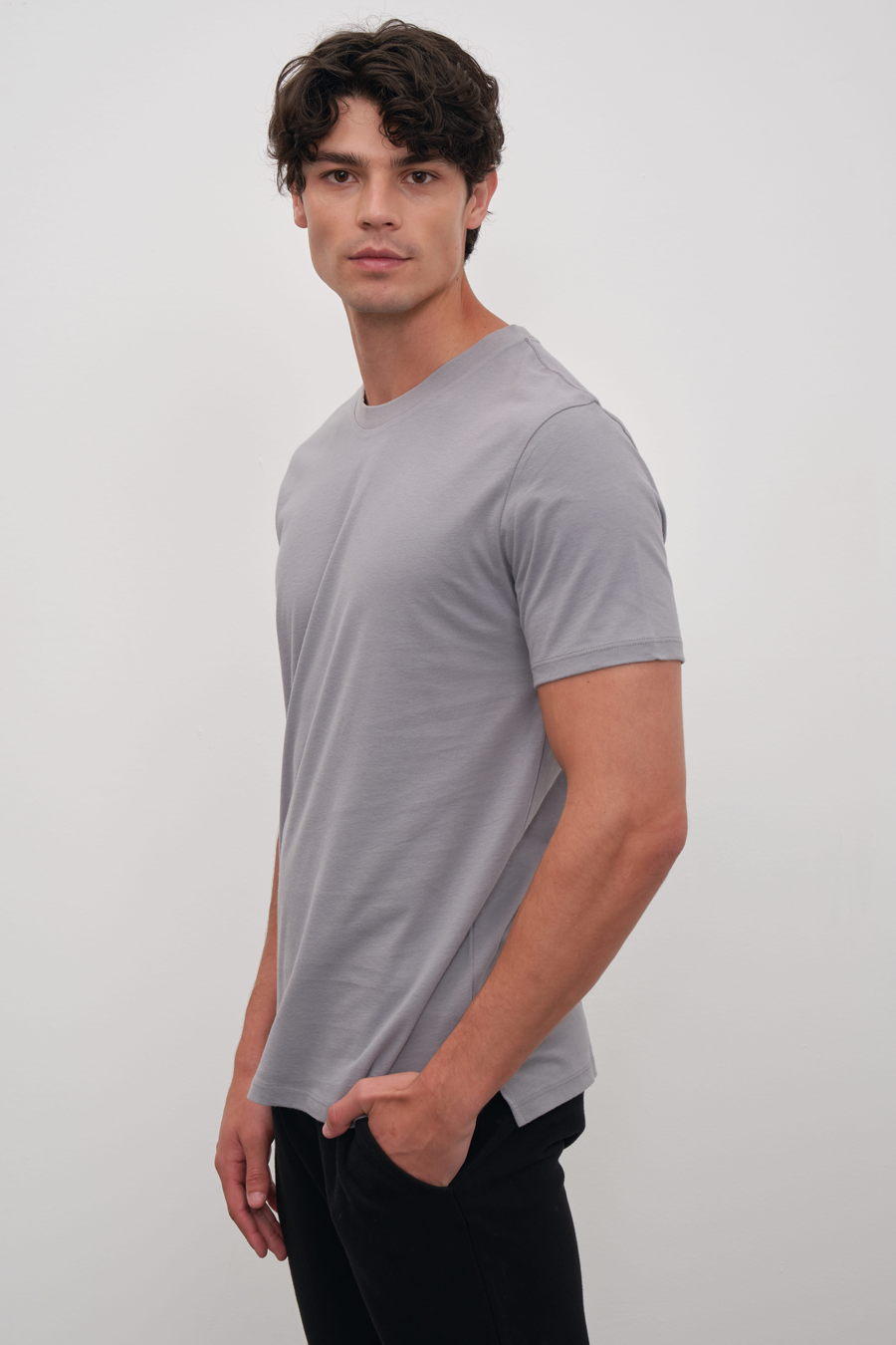 Unisex Midweight Brushed Cotton T-shirt