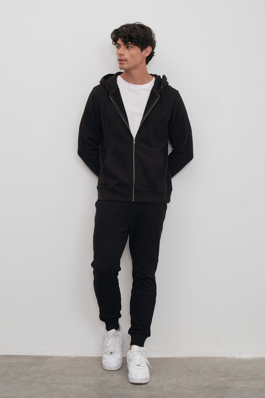 Cotton Fleece Zipped Unisex Hoodie