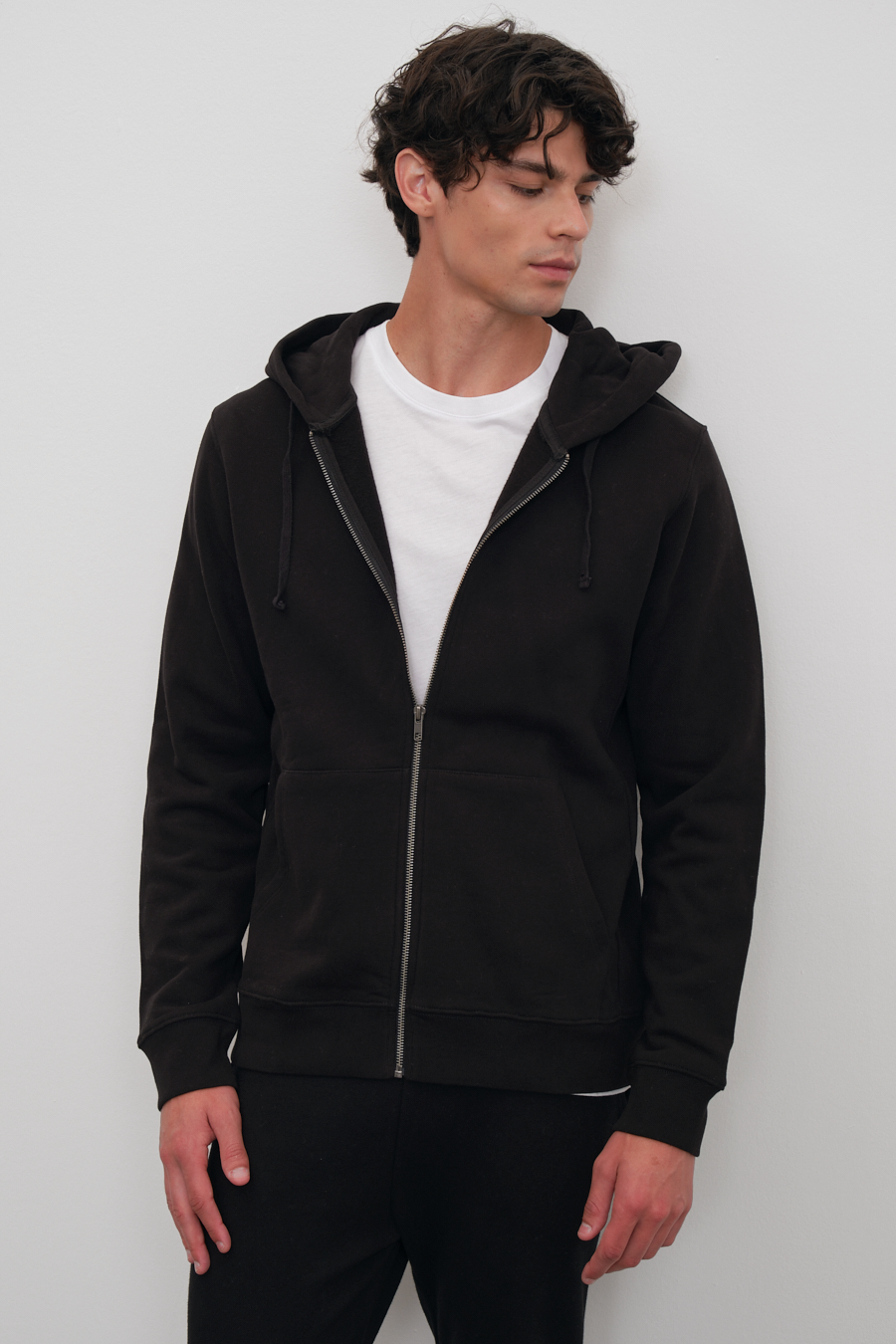 Cotton Fleece Zipped Unisex Hoodie