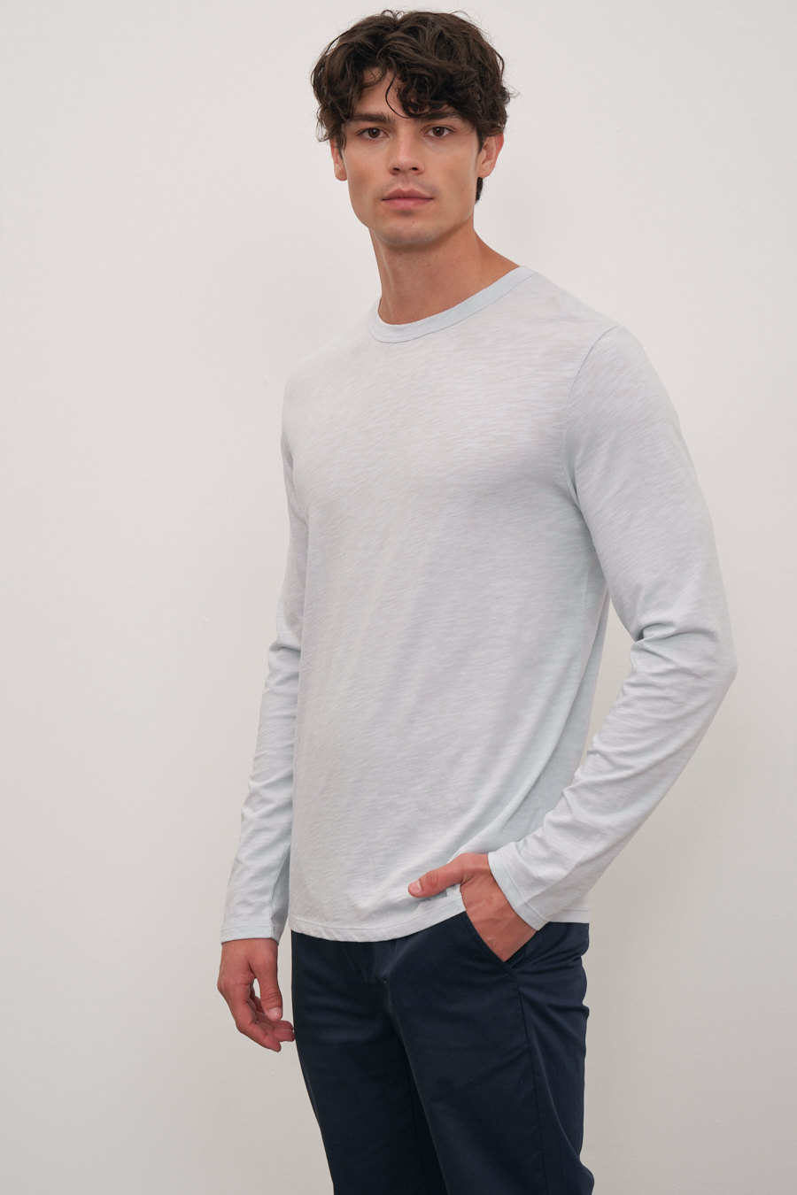 Unisex T-shirt in Slub Cotton