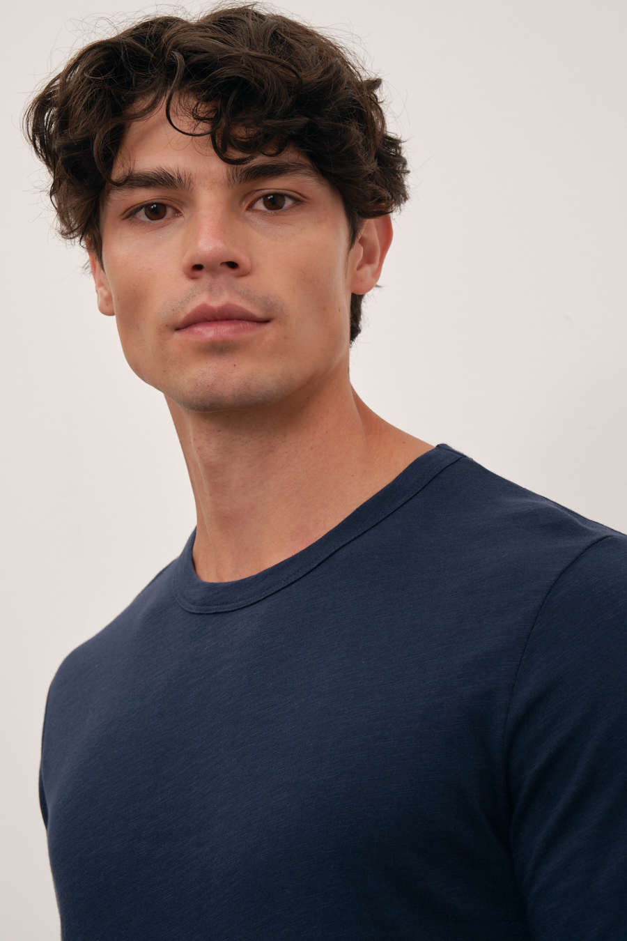 Unisex T-shirt in Slub Cotton