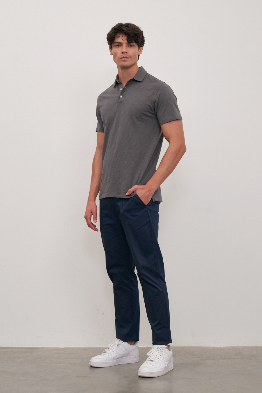 Pull-On Chino Pants