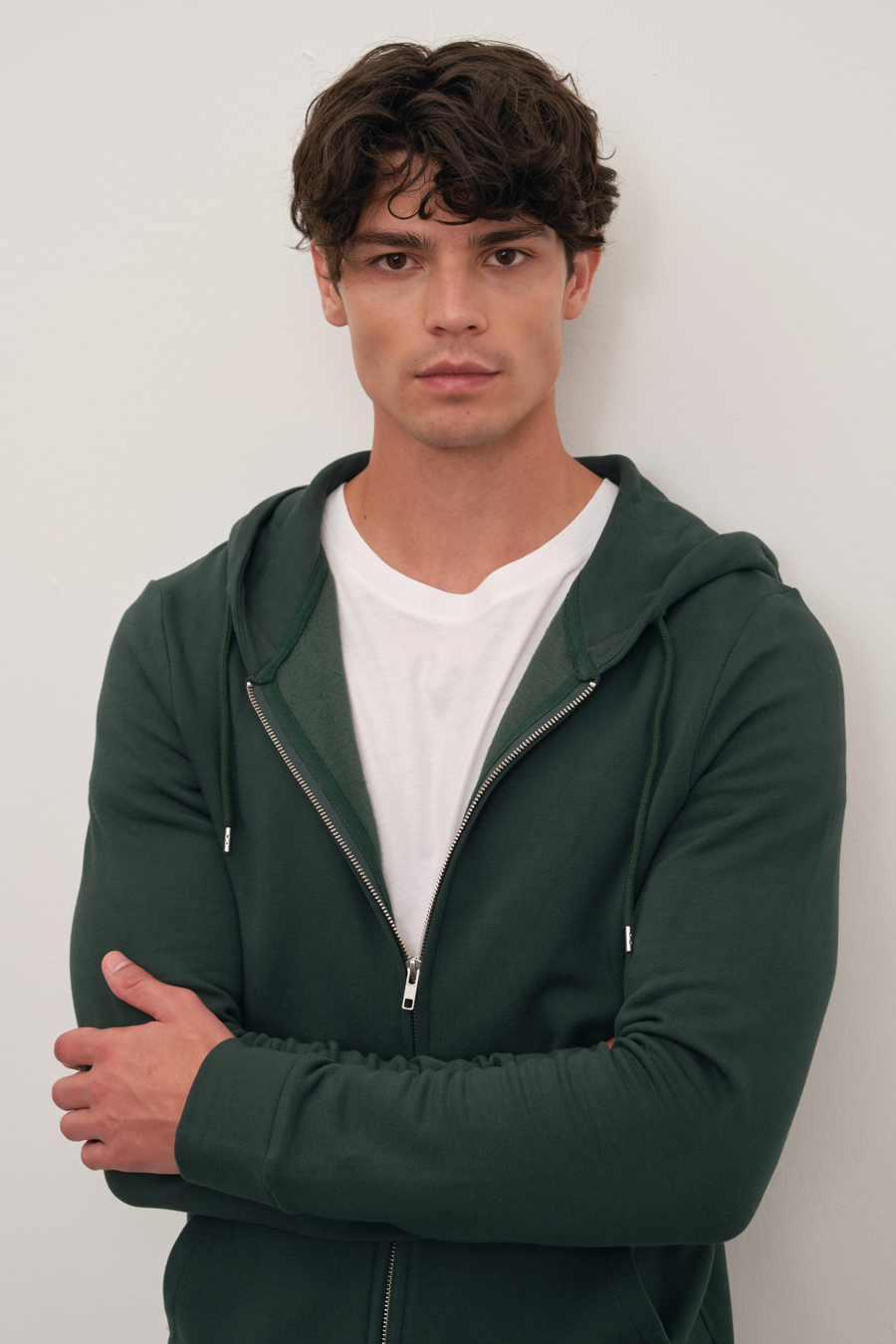 Modal Fleece Zipped Unisex Hoodie