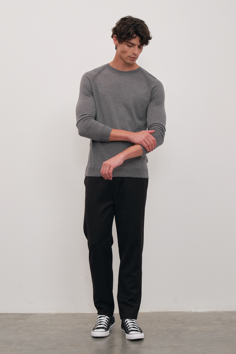 Lightweight Cashmere Merino Unisex Sweater