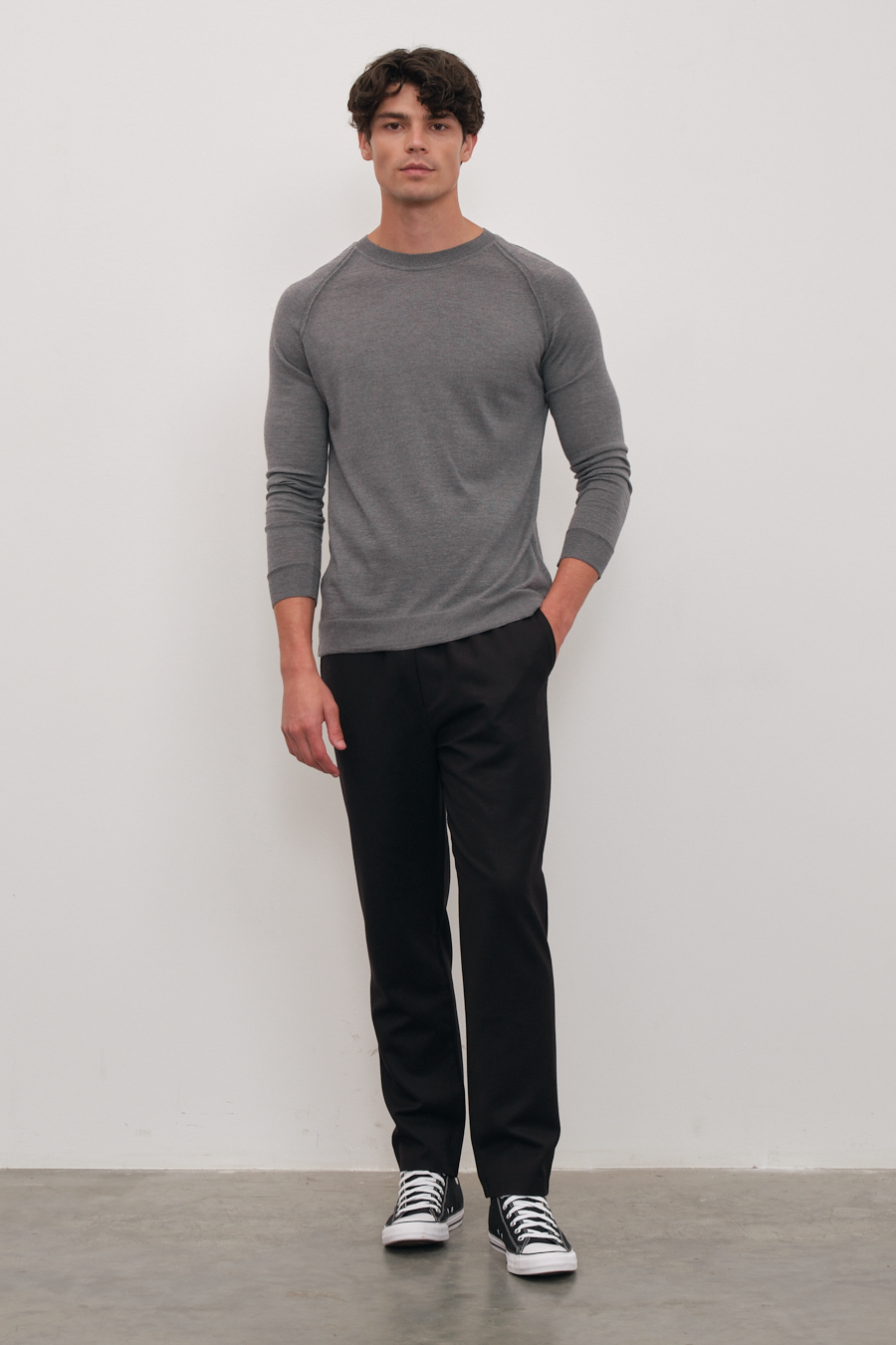 Lightweight Cashmere Merino Unisex Sweater