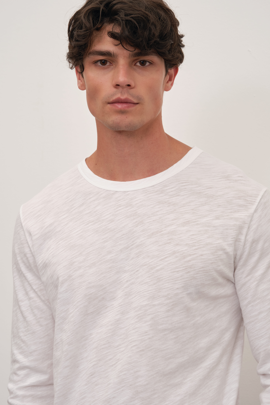 Unisex T-shirt in Slub Cotton